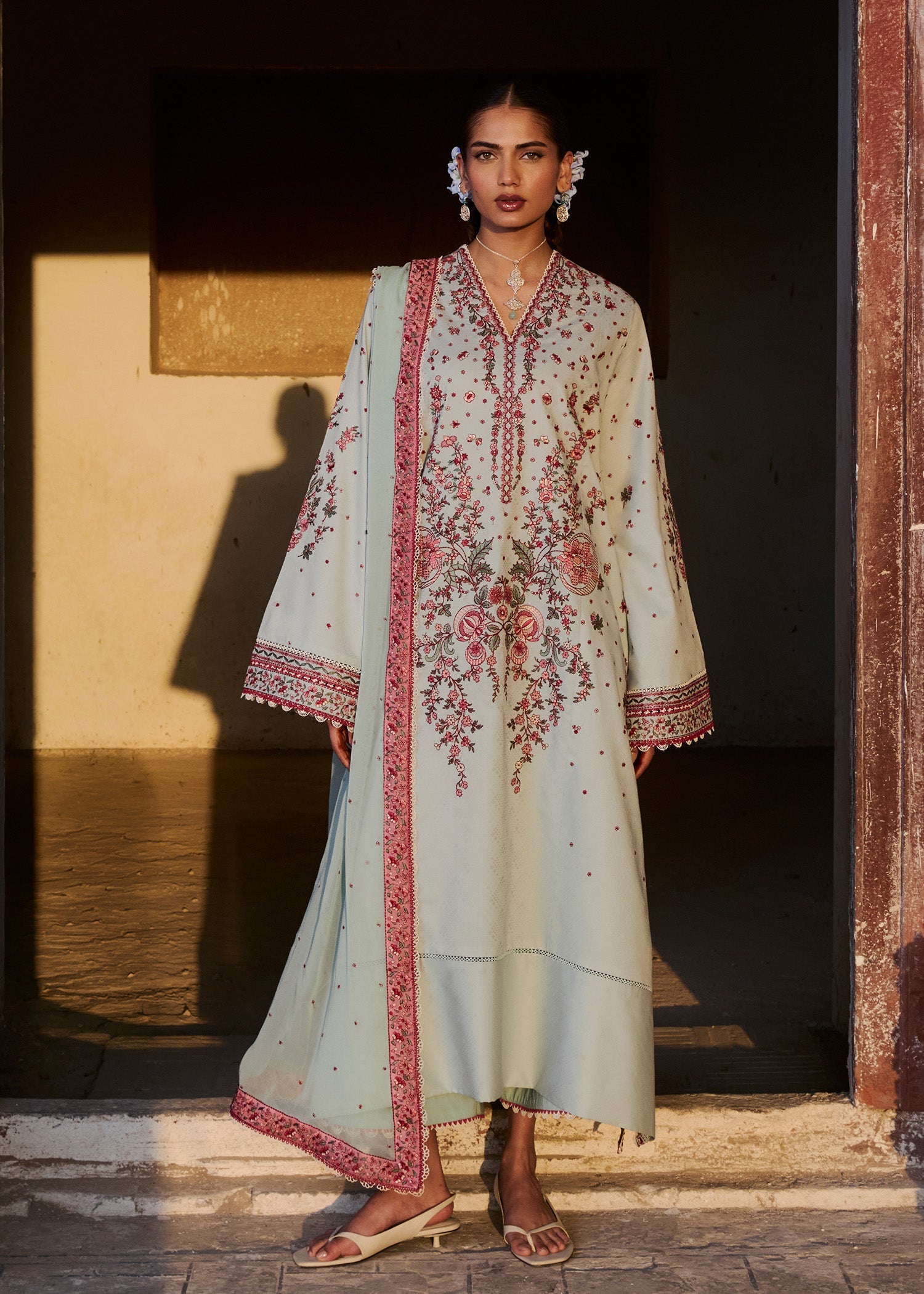 Zan Festive Luxury Lawn – Firuz