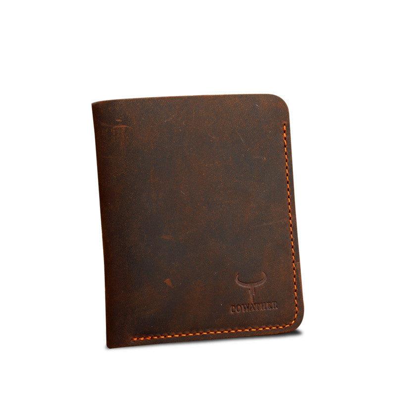 Men's Fashion Simple Vintage Card Case