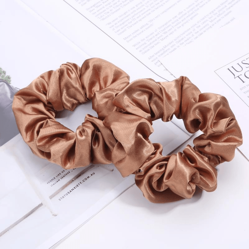European and American Cloth Circle Head Rope Pure Color Headdress Hair Rope