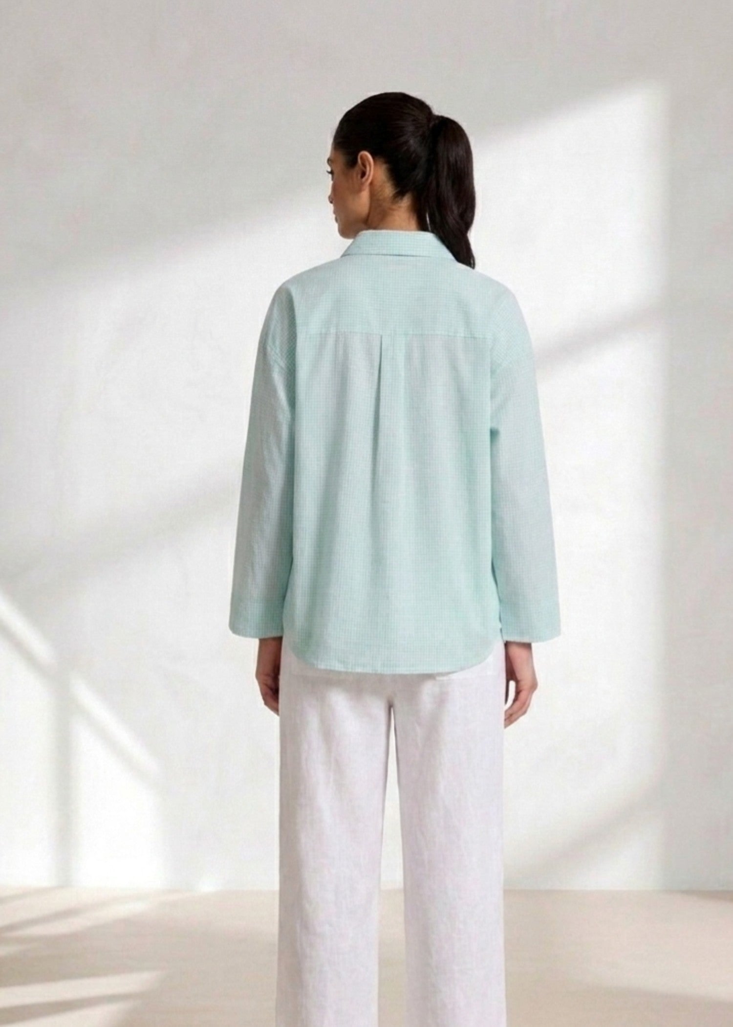 cotton Top in Ice blue
