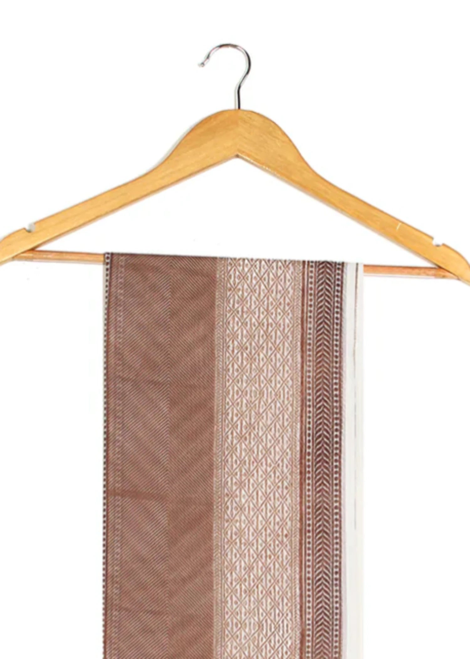 Dupatta in Brown Color by - Trendy Women Dupatta INP3084