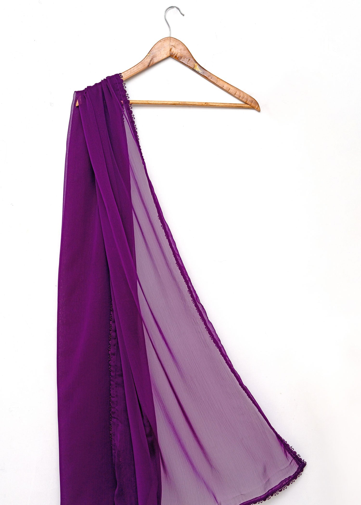 Dupatta in Purple