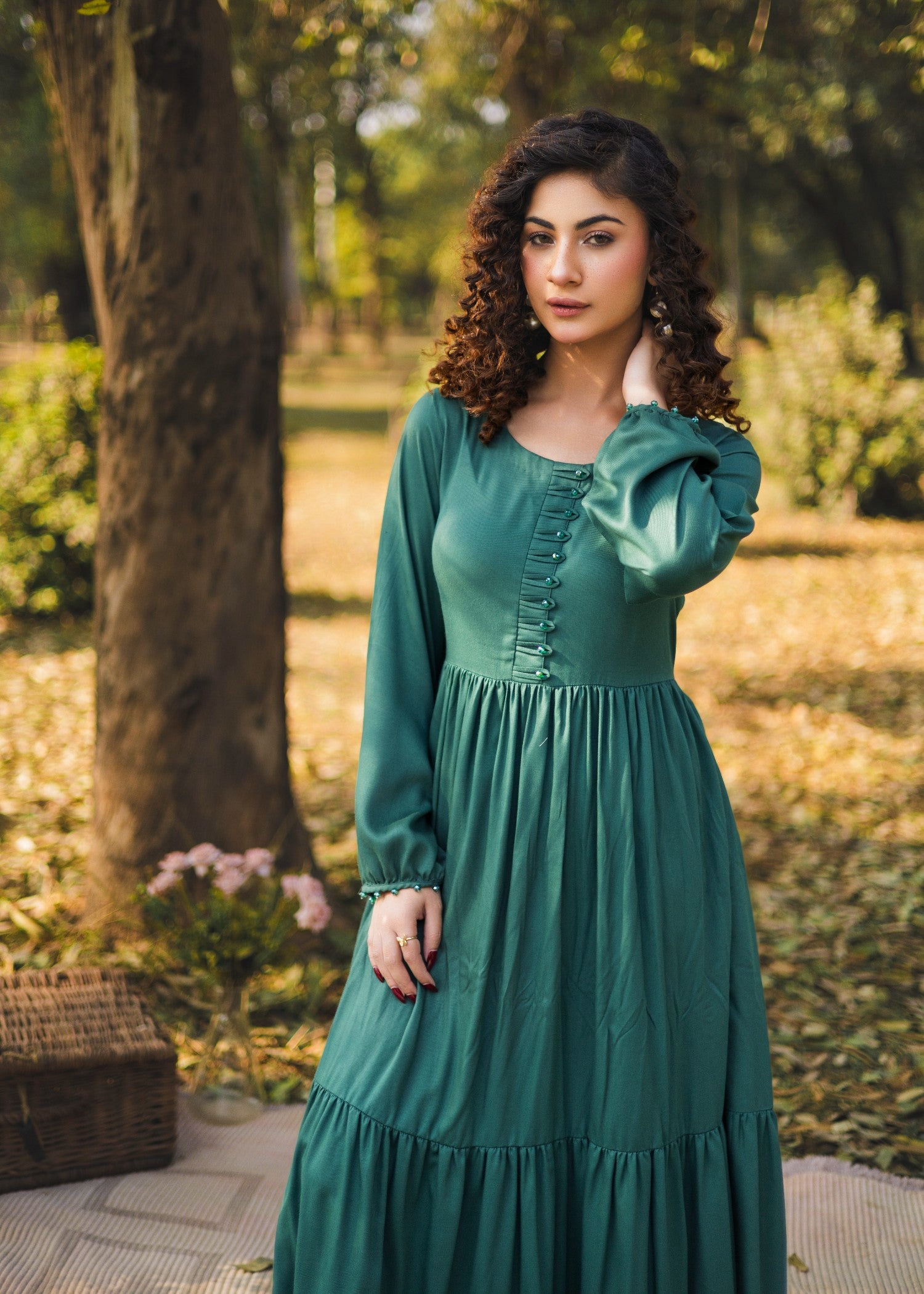 pure marina Maxi in Jade green