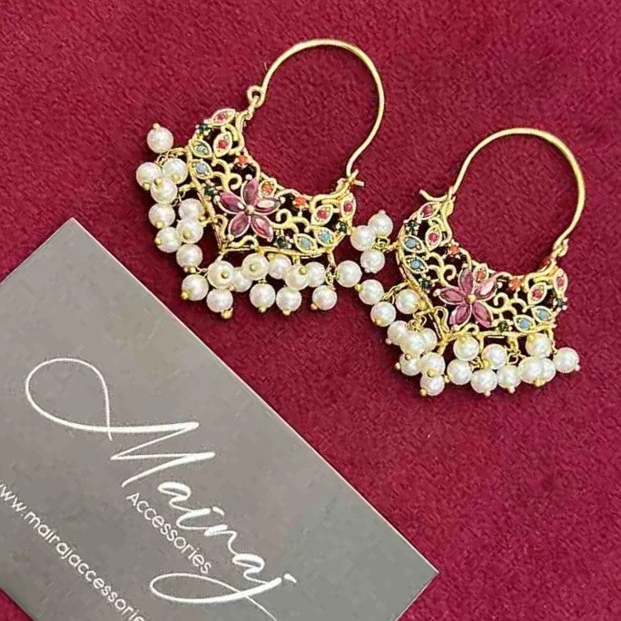 Earrings in Multi Color by - Trendy Women Earrings NQT8183