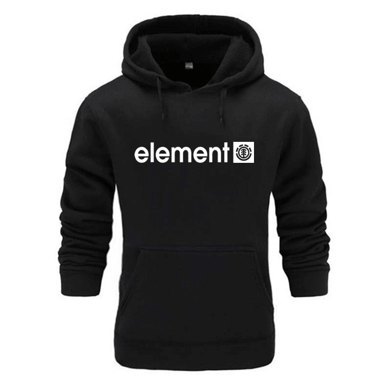 Printed Sports Hooded Pullover Casual Men'S Sweater