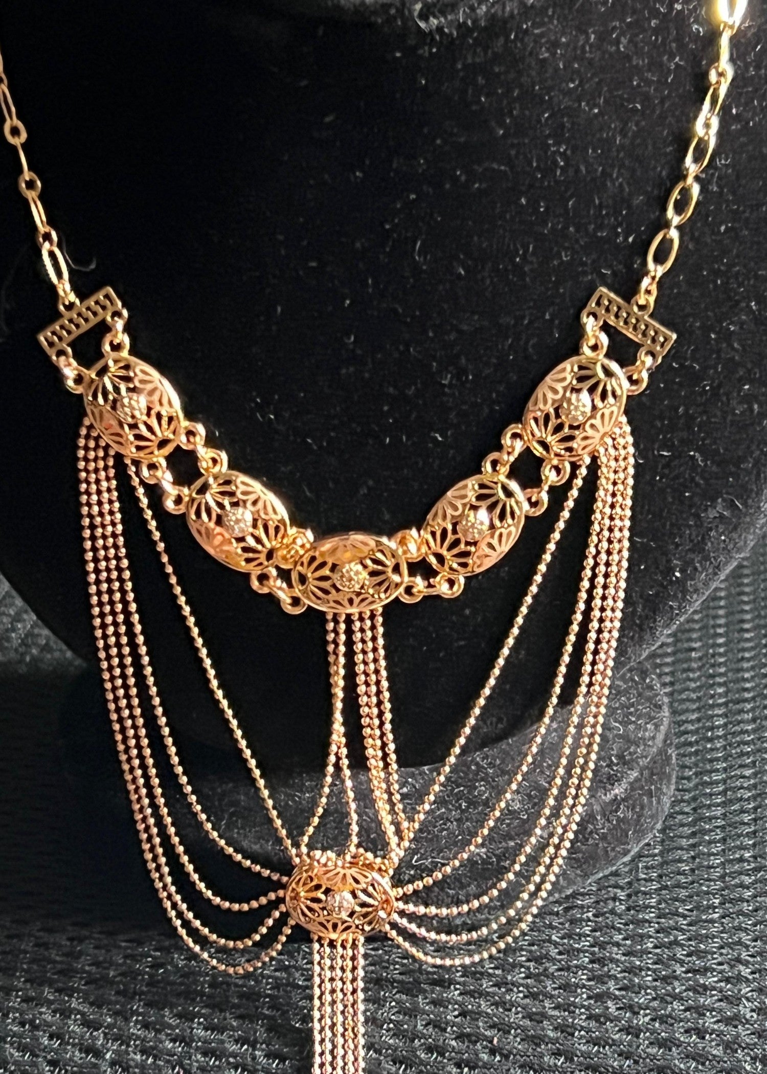 Necklace in Golden orange Color by - Trendy Women Necklace JUW4806