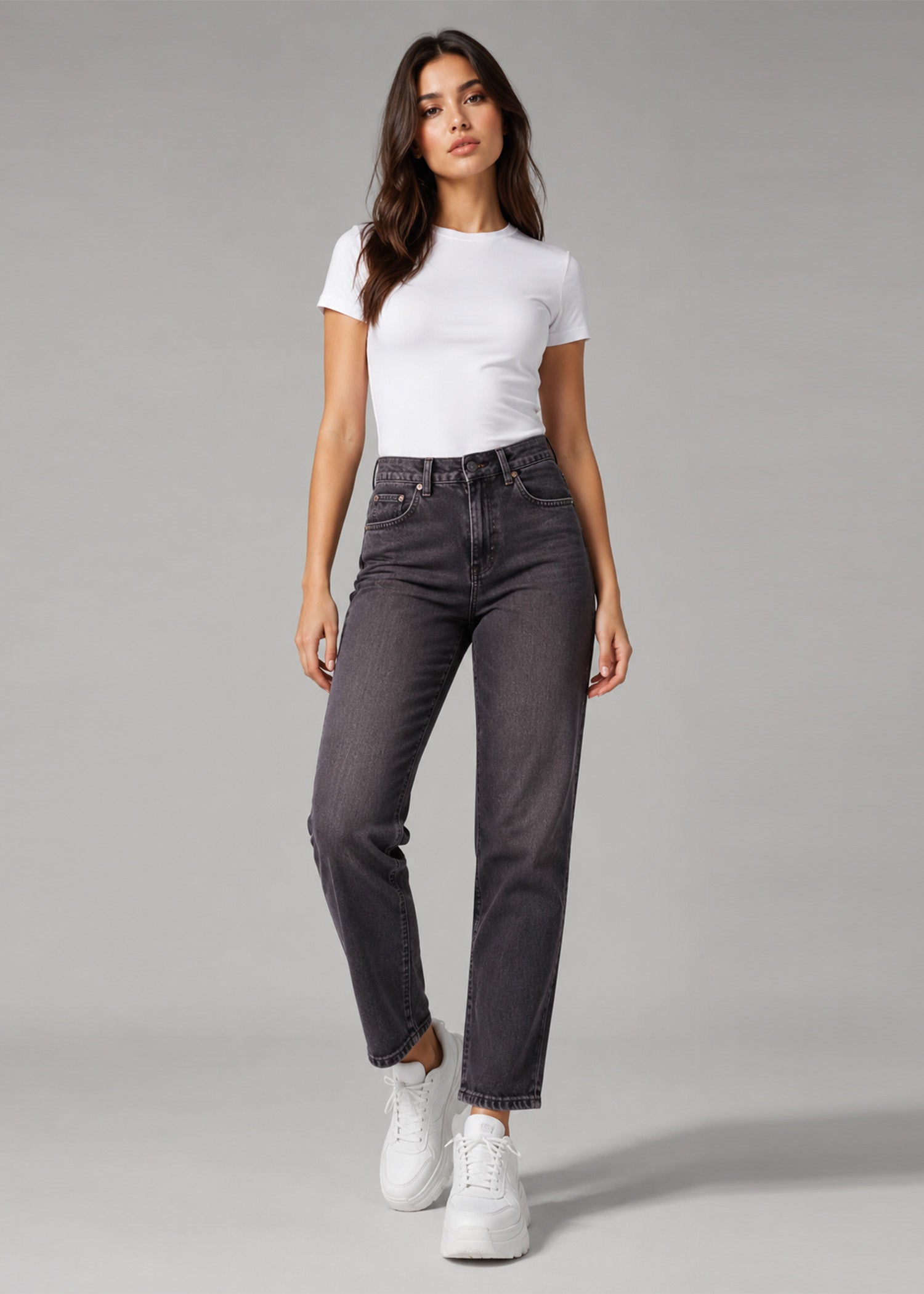 denim Jeans in Purple