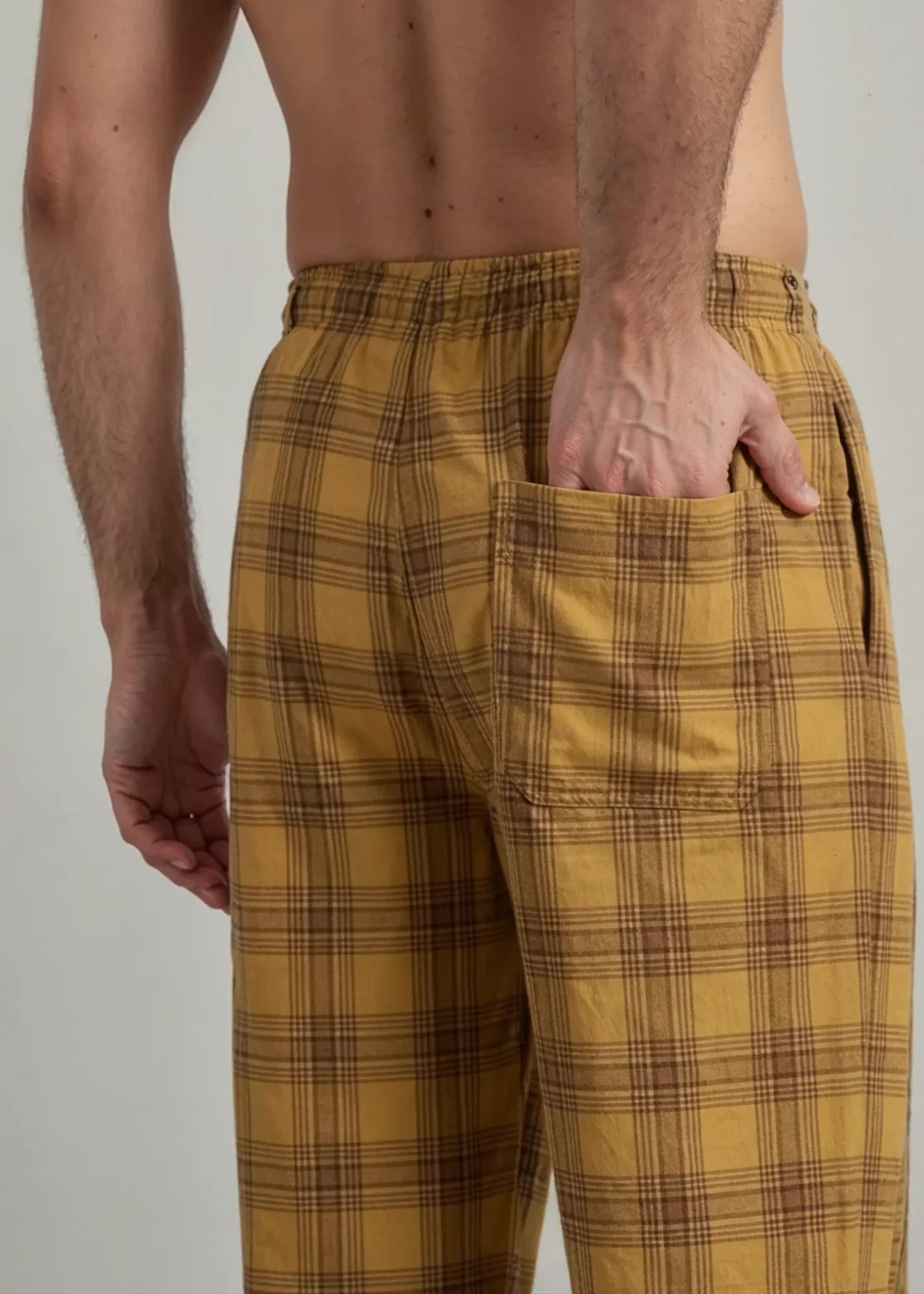 cotton Trousers in Multi
