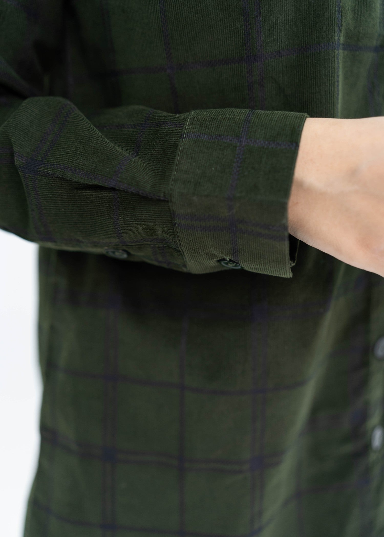 corduroy Co Ord Sets in Bottle green