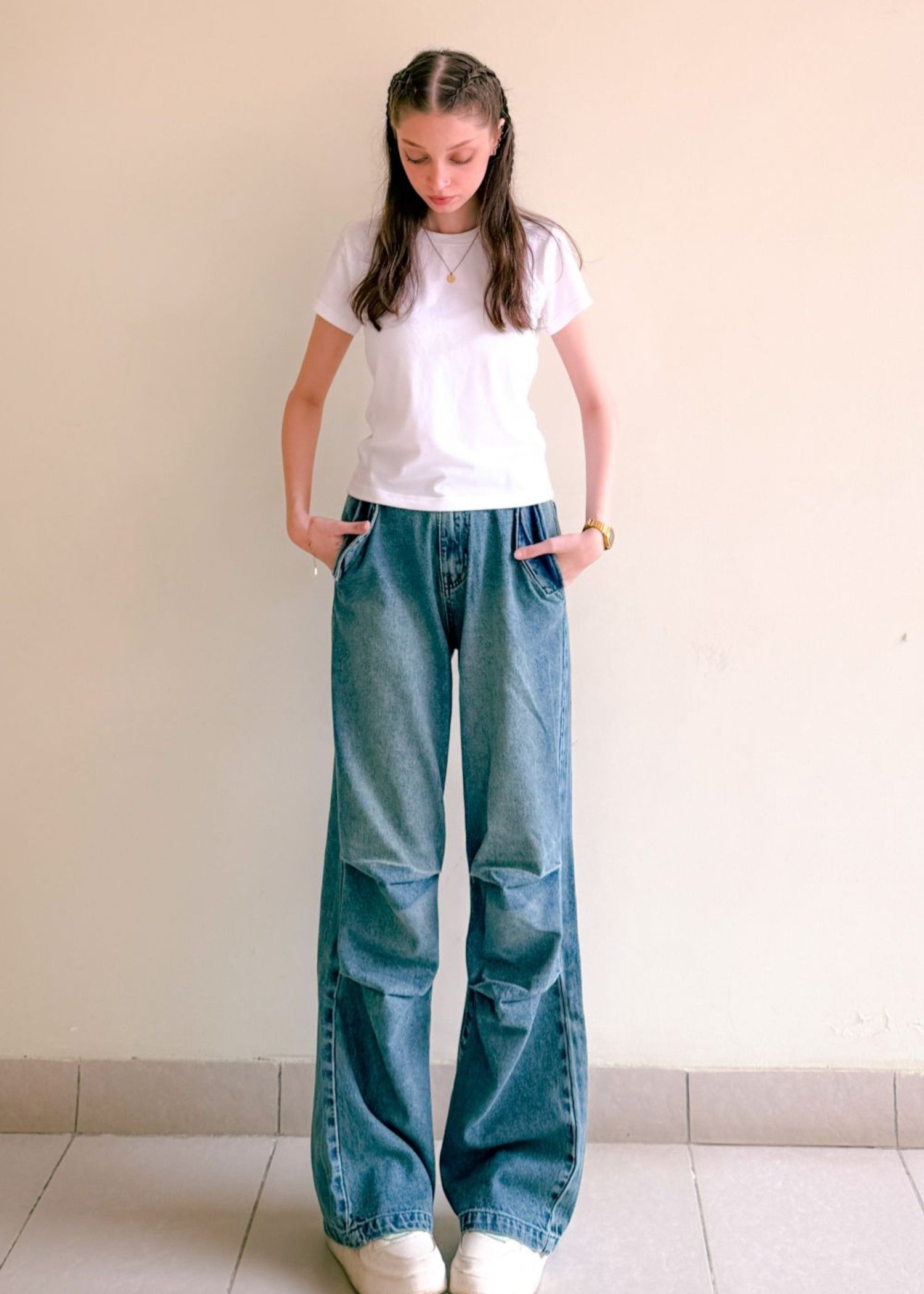 denim Jeans in Frost blue