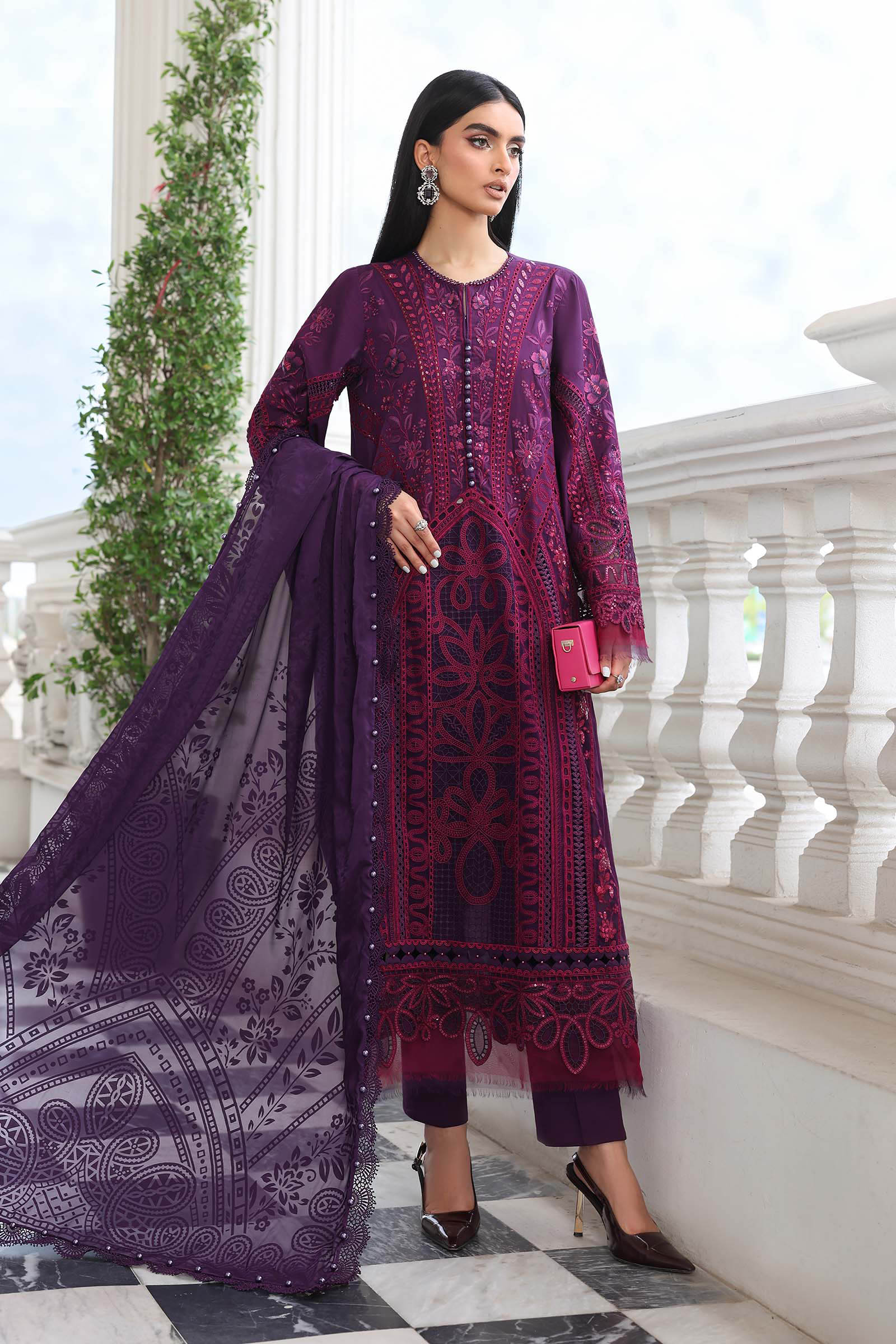 Eid Festive Luxury Lawn – EL26-14