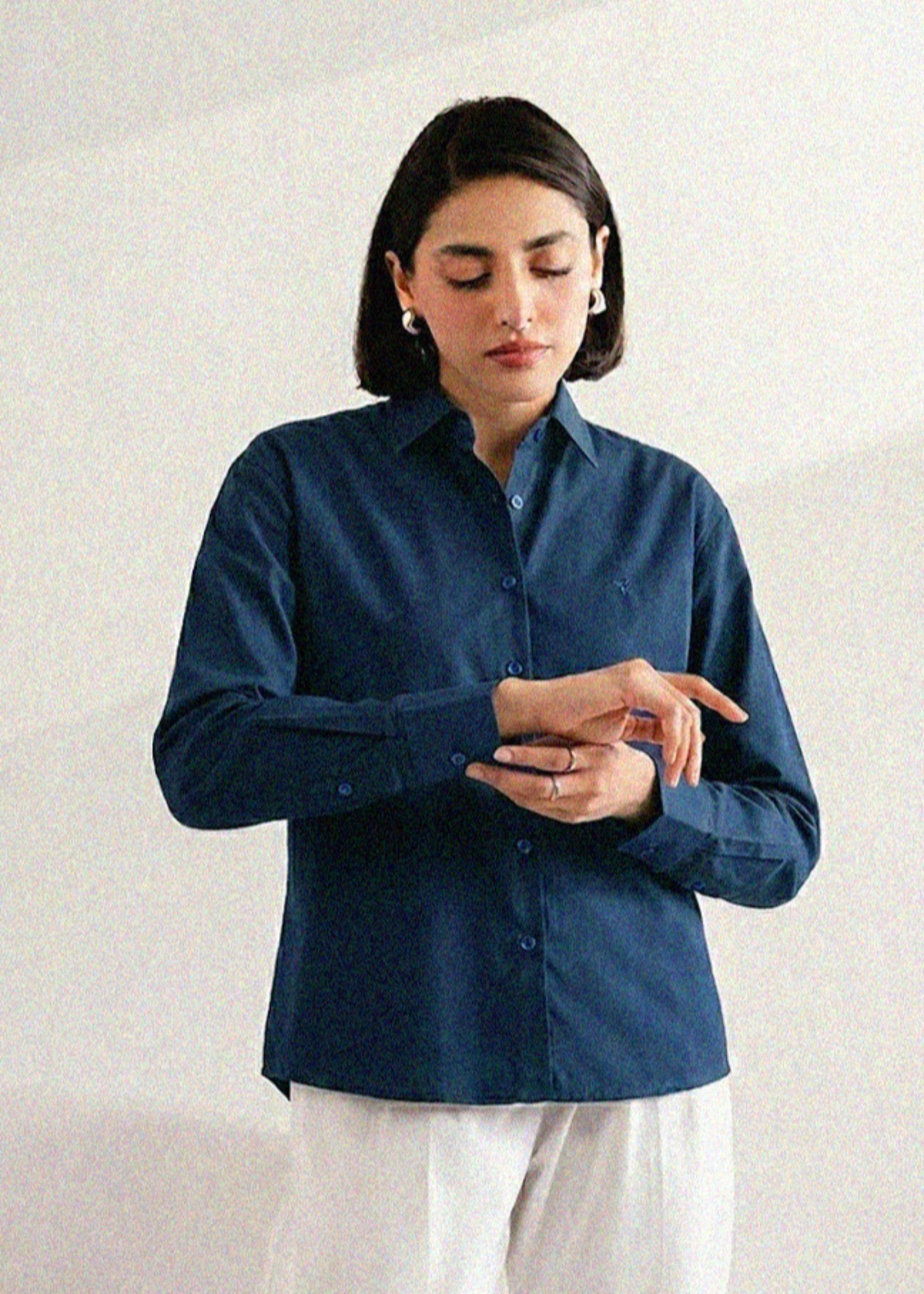 cotton Top in Dark blue