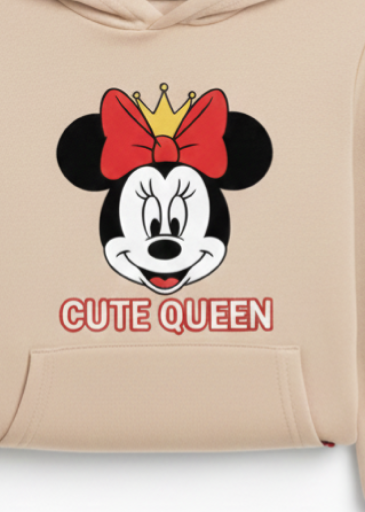 fleece Hoodie in Vanilla