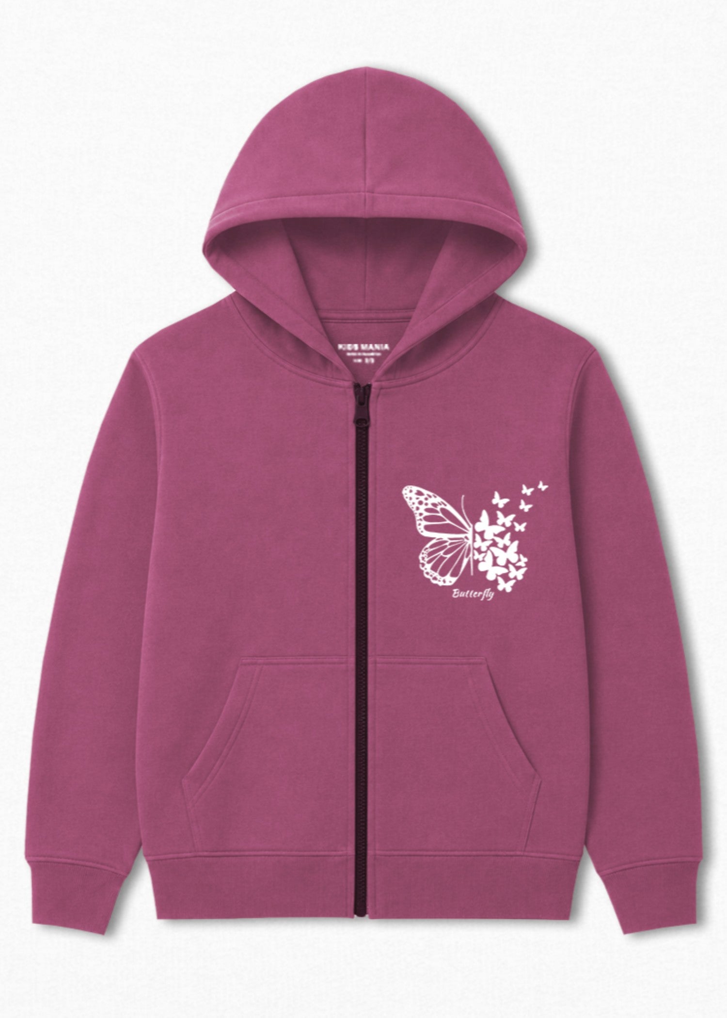 fleece Hoodie in Blush