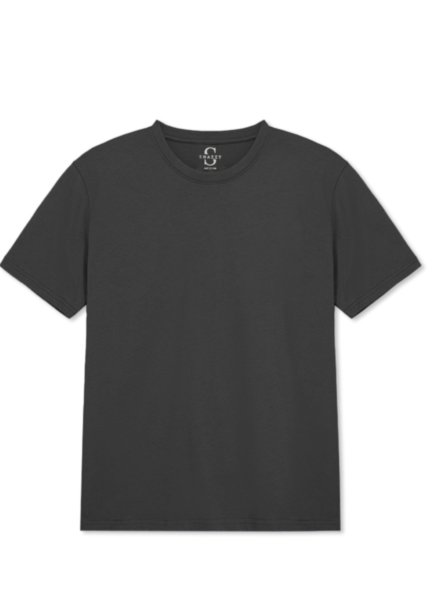 cotton jersey T Shirt in Graphite by Topco.Pk