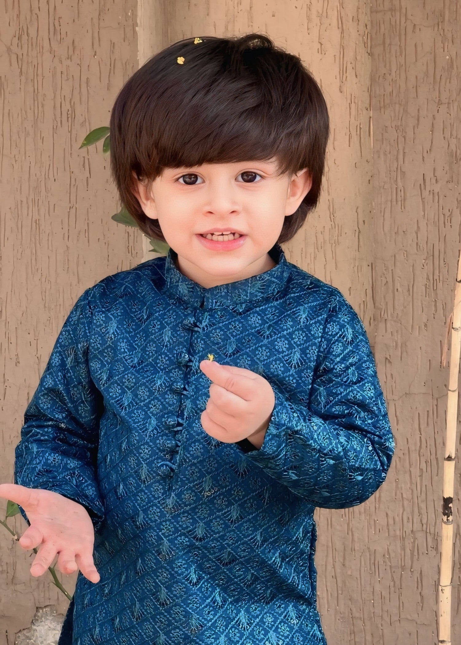 masuri Kurta in Blue