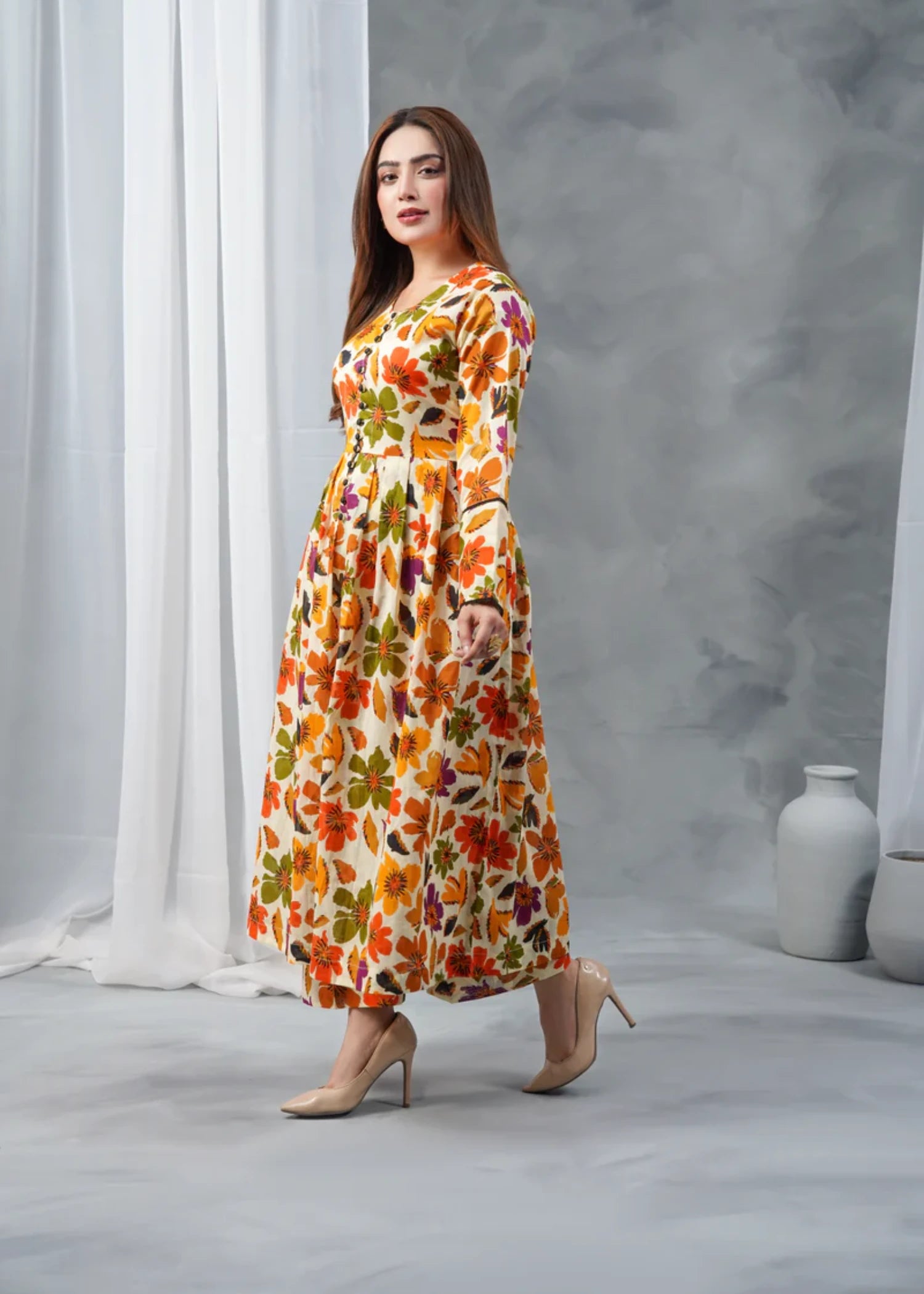 viscose Maxi in Multi