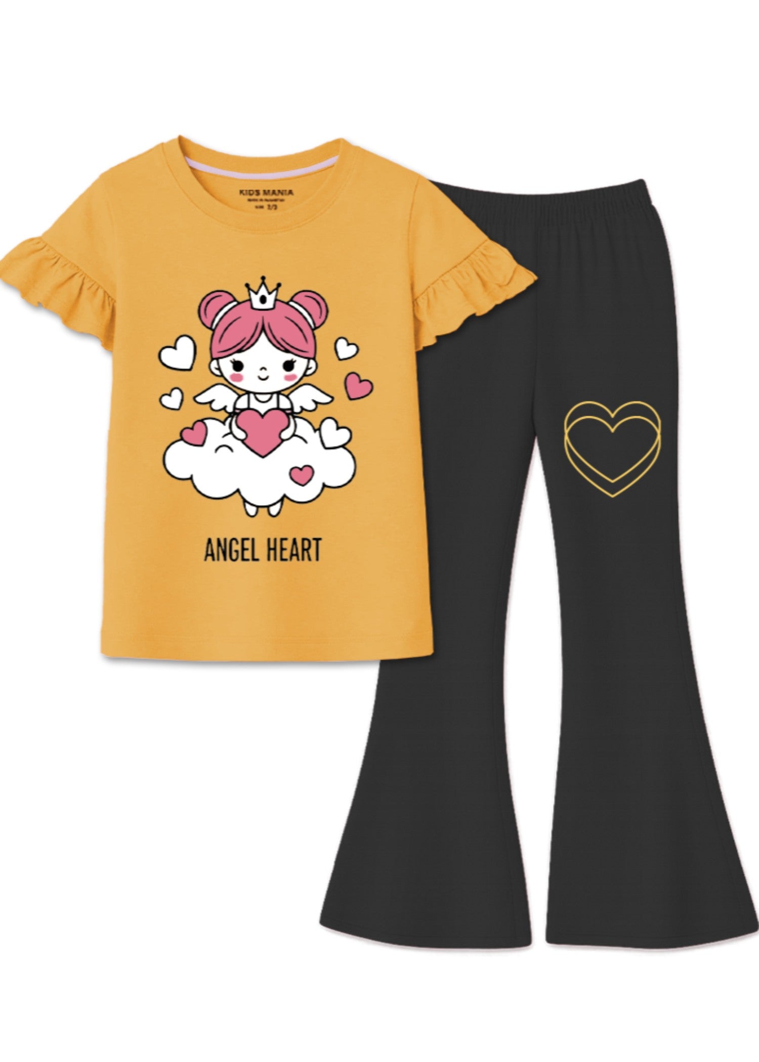 Co Ord Sets in Black, mustard