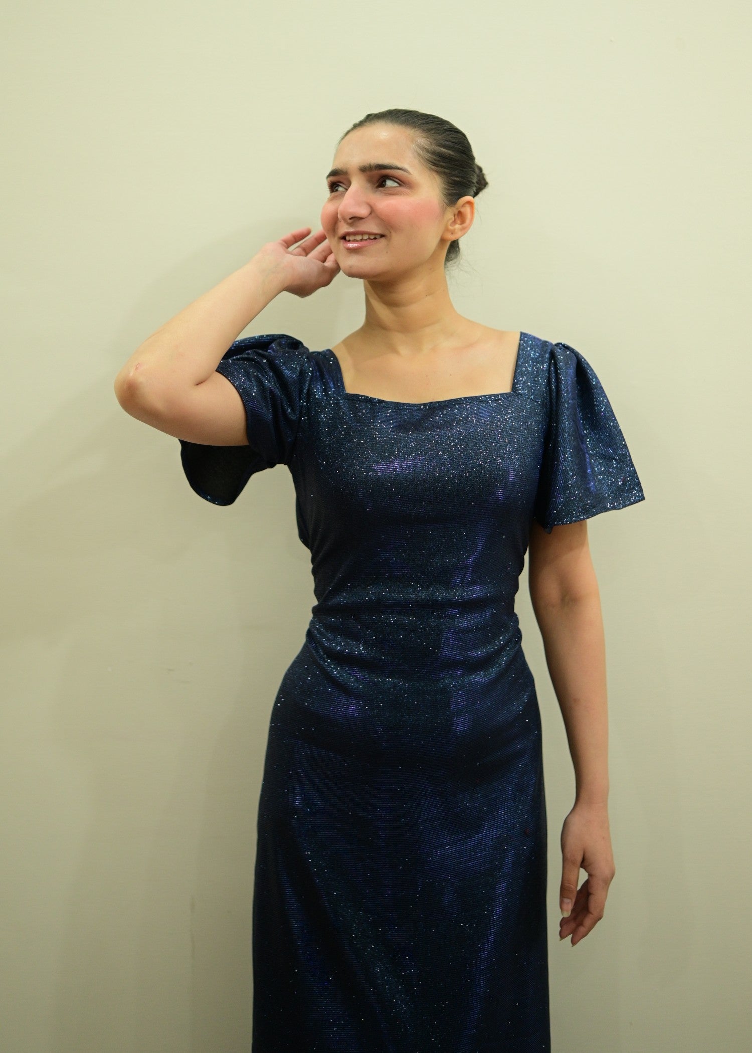 moonlight Dress in Navy blue