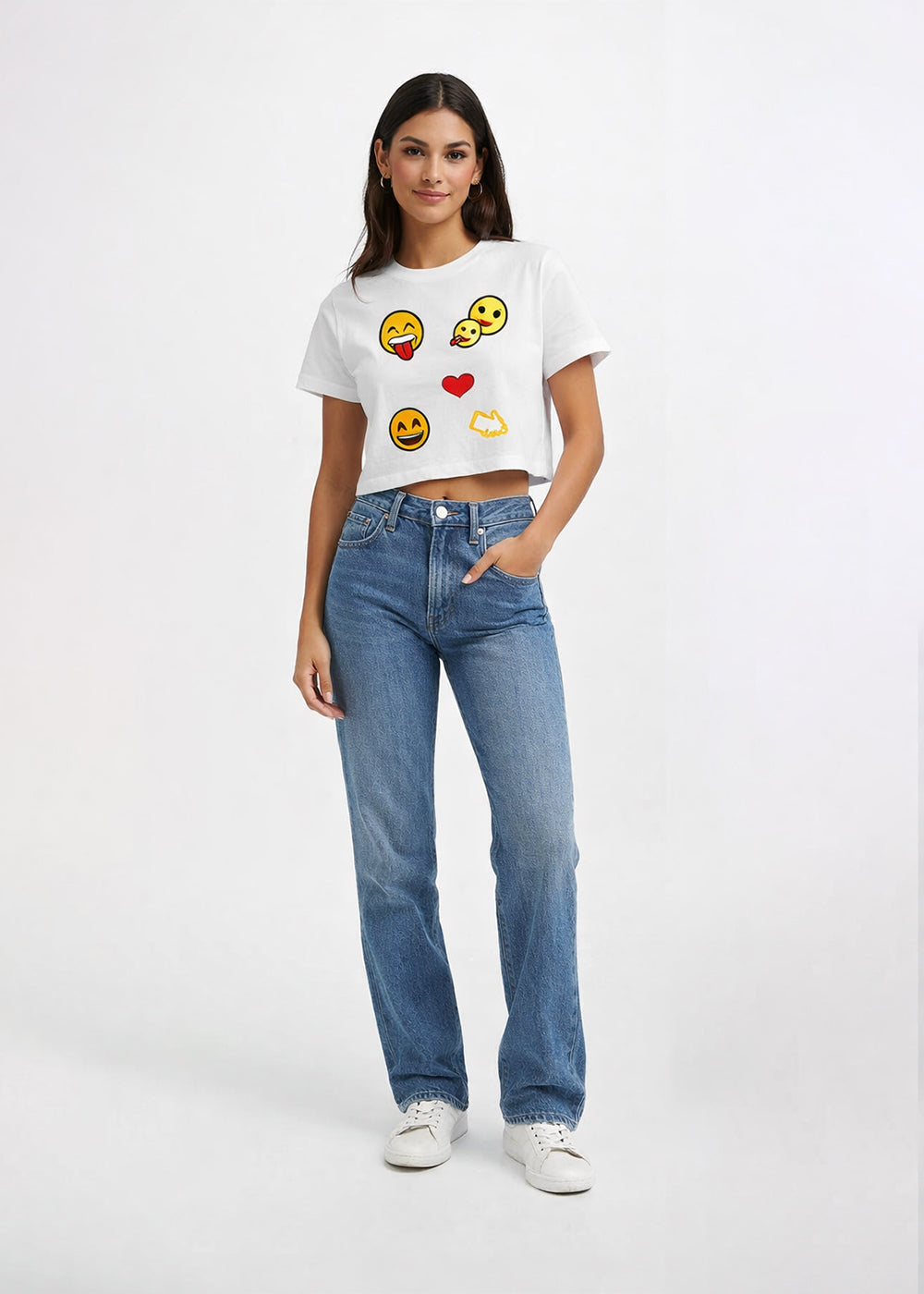cotton Top in White