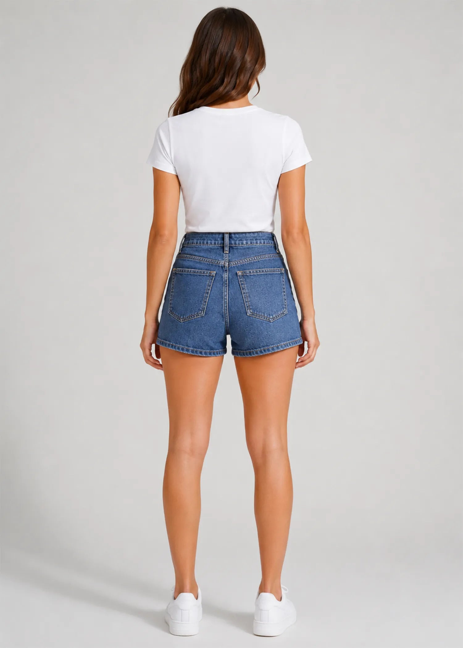 denim Shorts in Blue