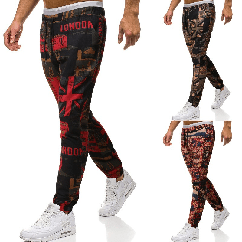 Trendy Retro Ethnic Style Cotton and Linen plus Size Casual Harem Pants