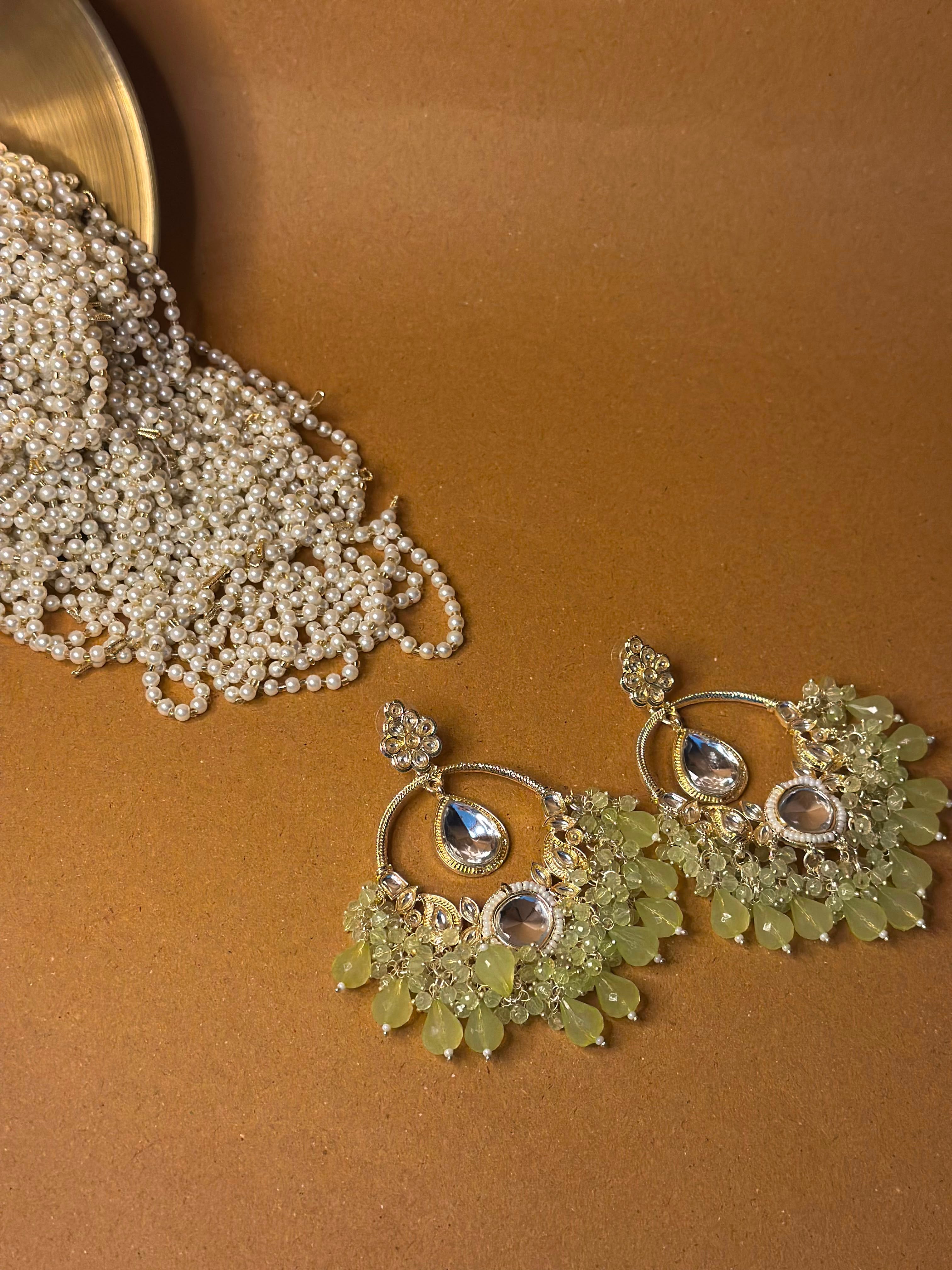 Earrings in Multi Color by - Trendy Women Earrings GXG9457