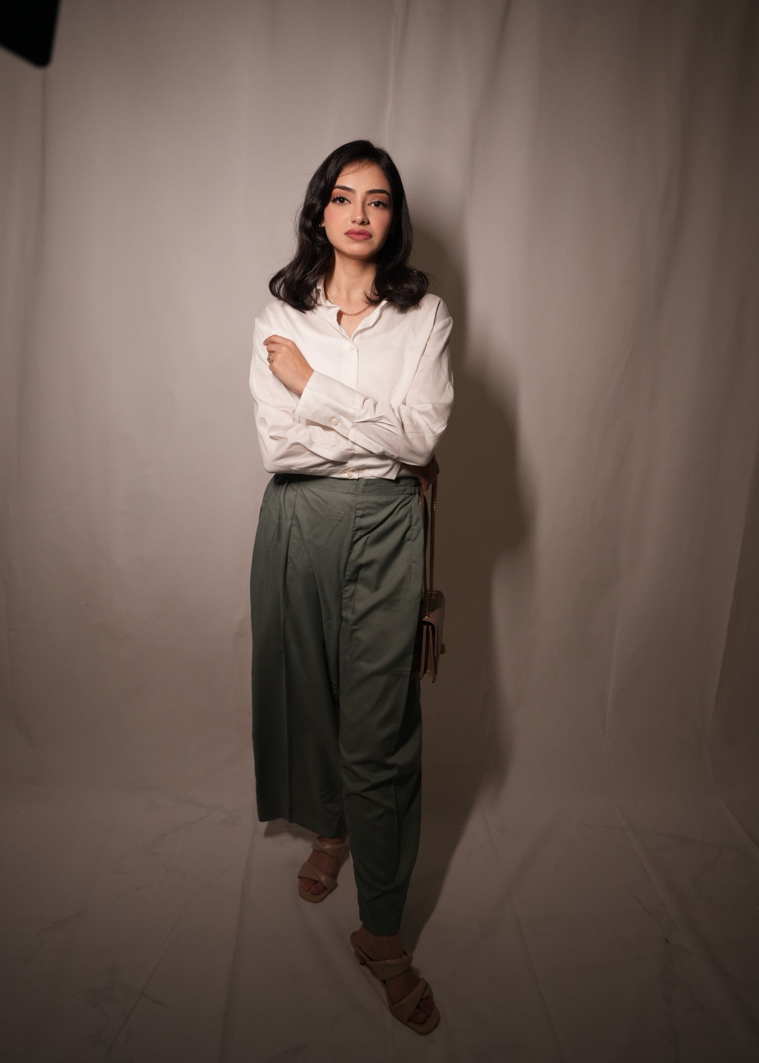 wash & wear Co Ord Sets in Sage green
