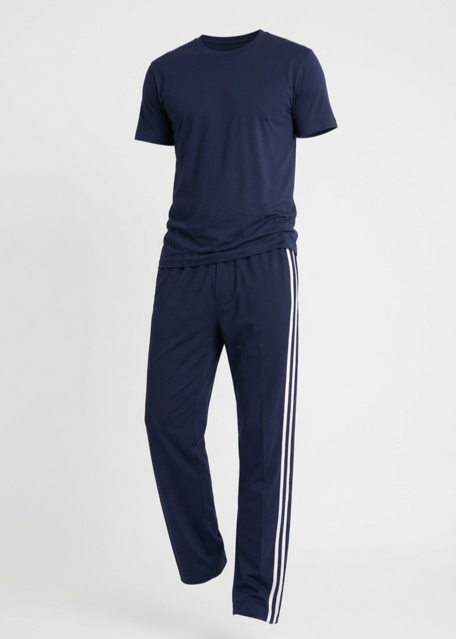 cotton jersey Tracksuit in Navy blue