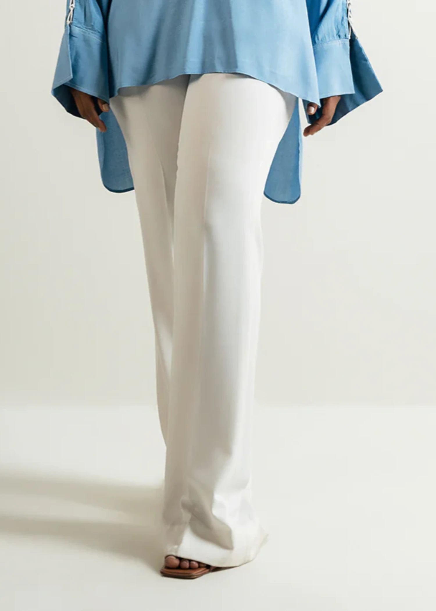 viscose Tunic in Aquamarine