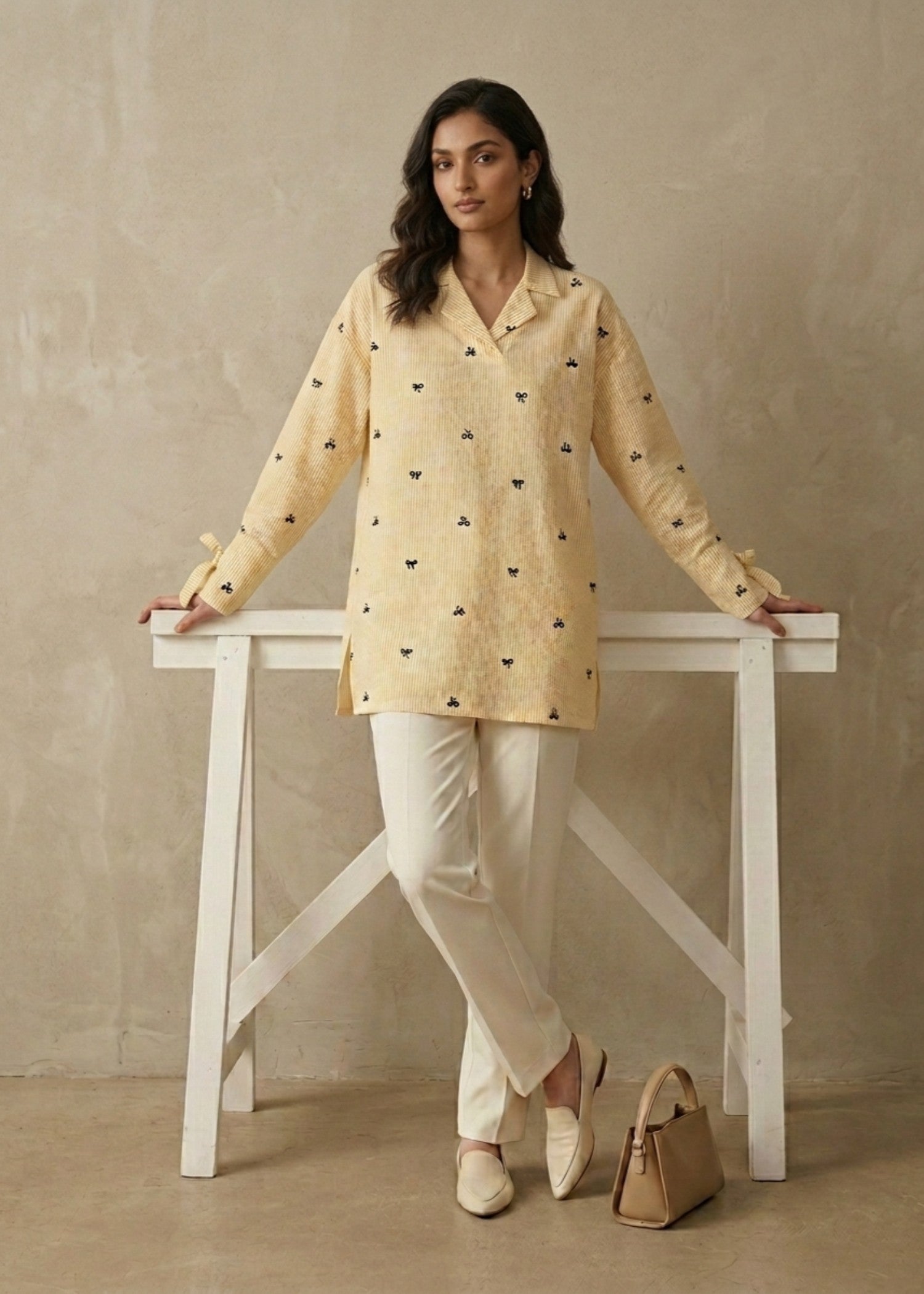 cotton Tunic in Lemonade