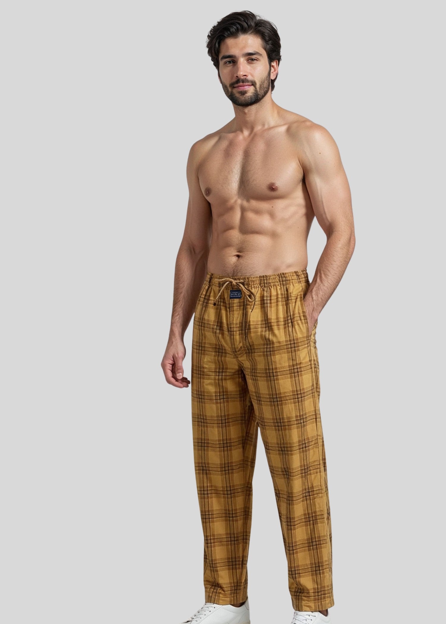 cotton Trousers in Multi