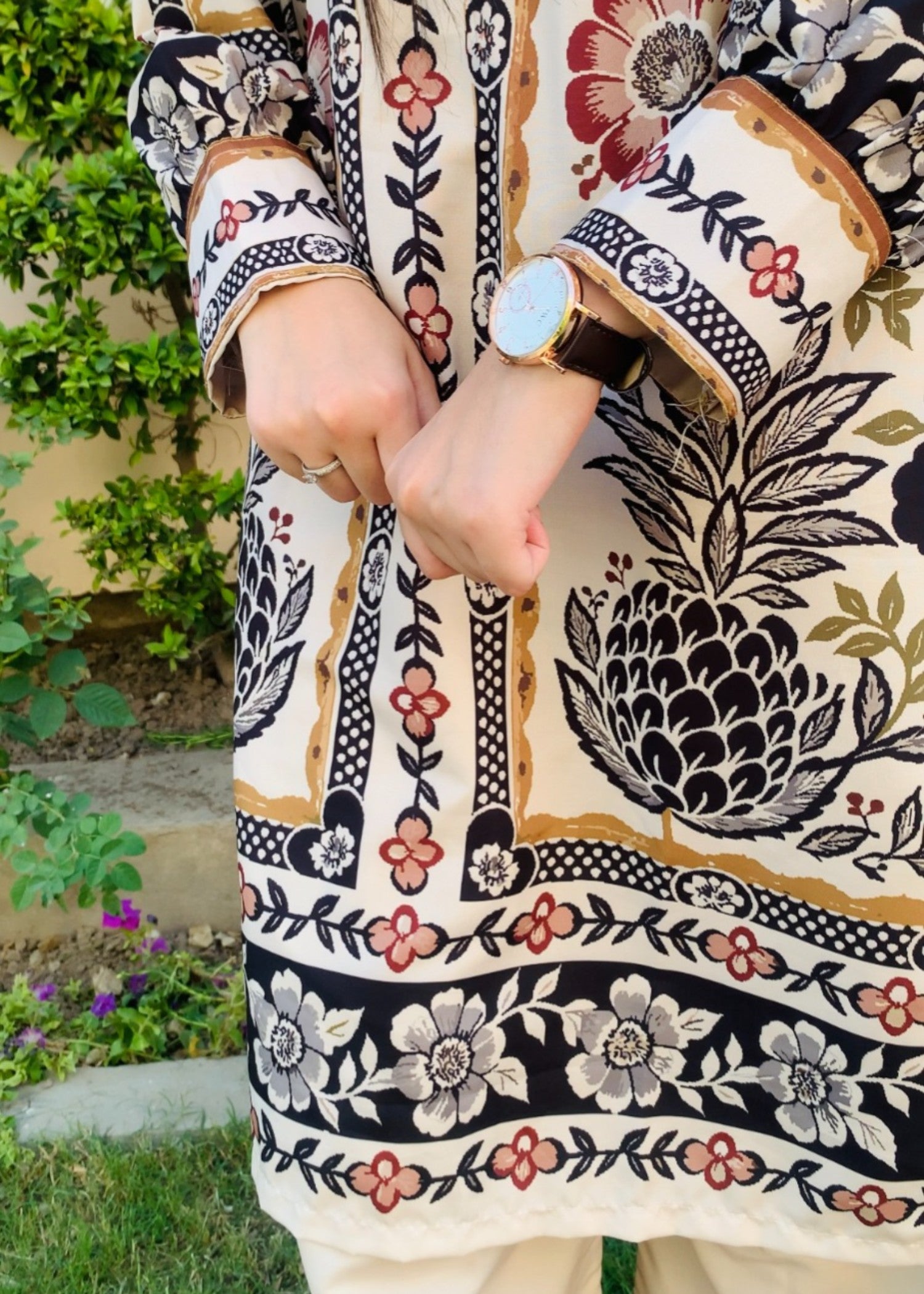 poly lawn Co Ord Sets in Black, wheat