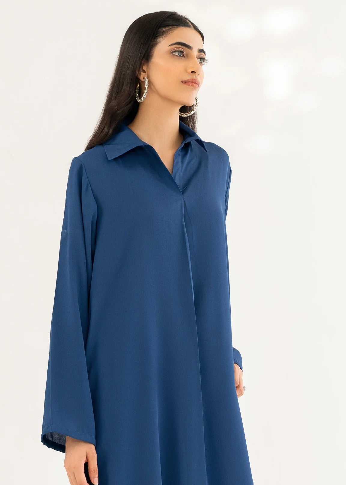 georgette Co ord Sets in Navy blue