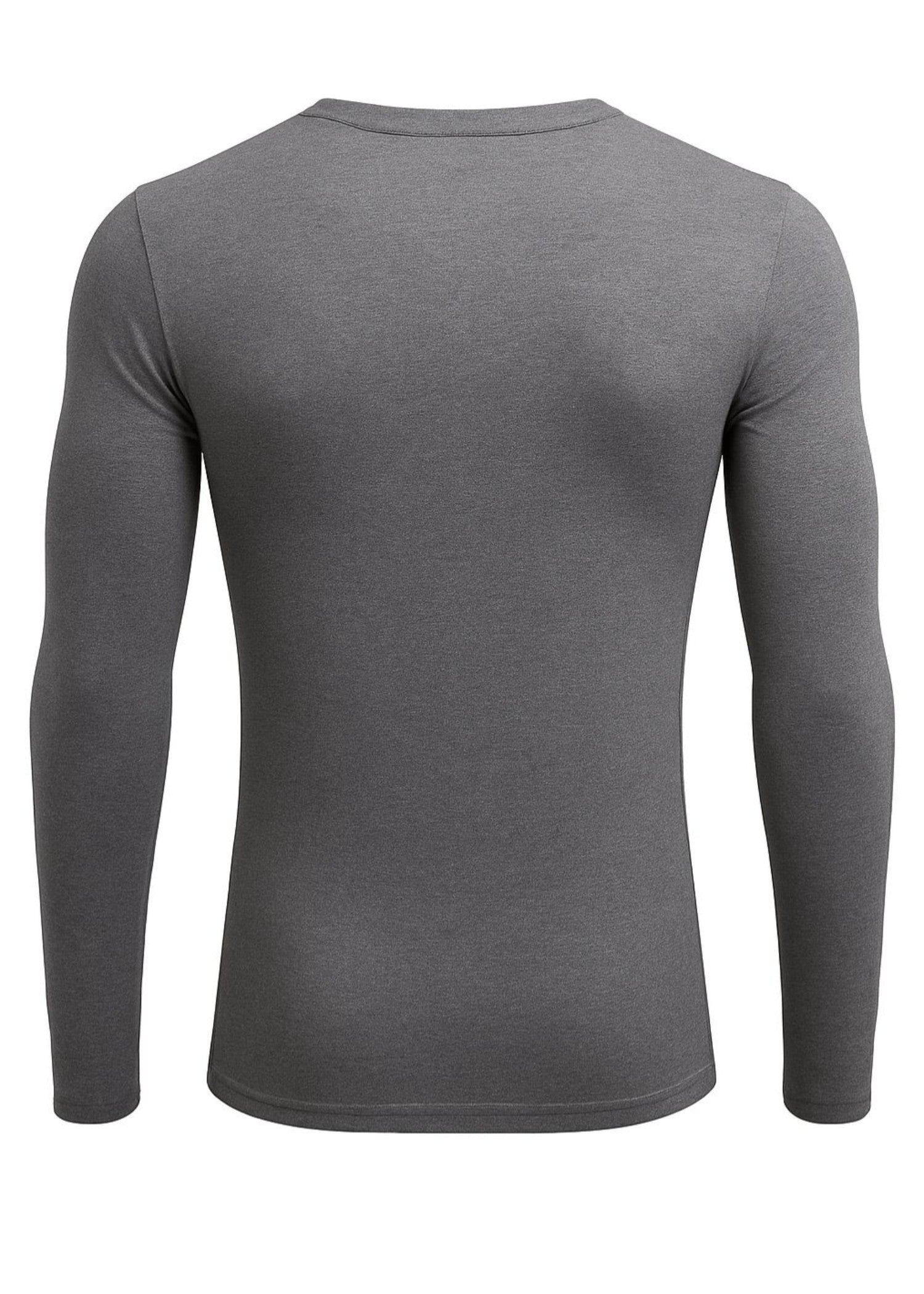polyester-spandex T Shirt in Grey