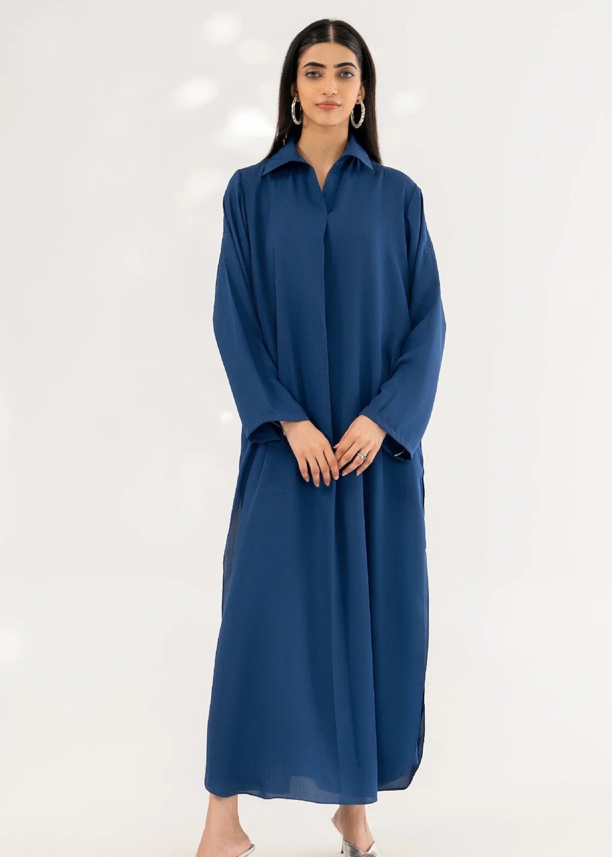 georgette Co ord Sets in Navy blue