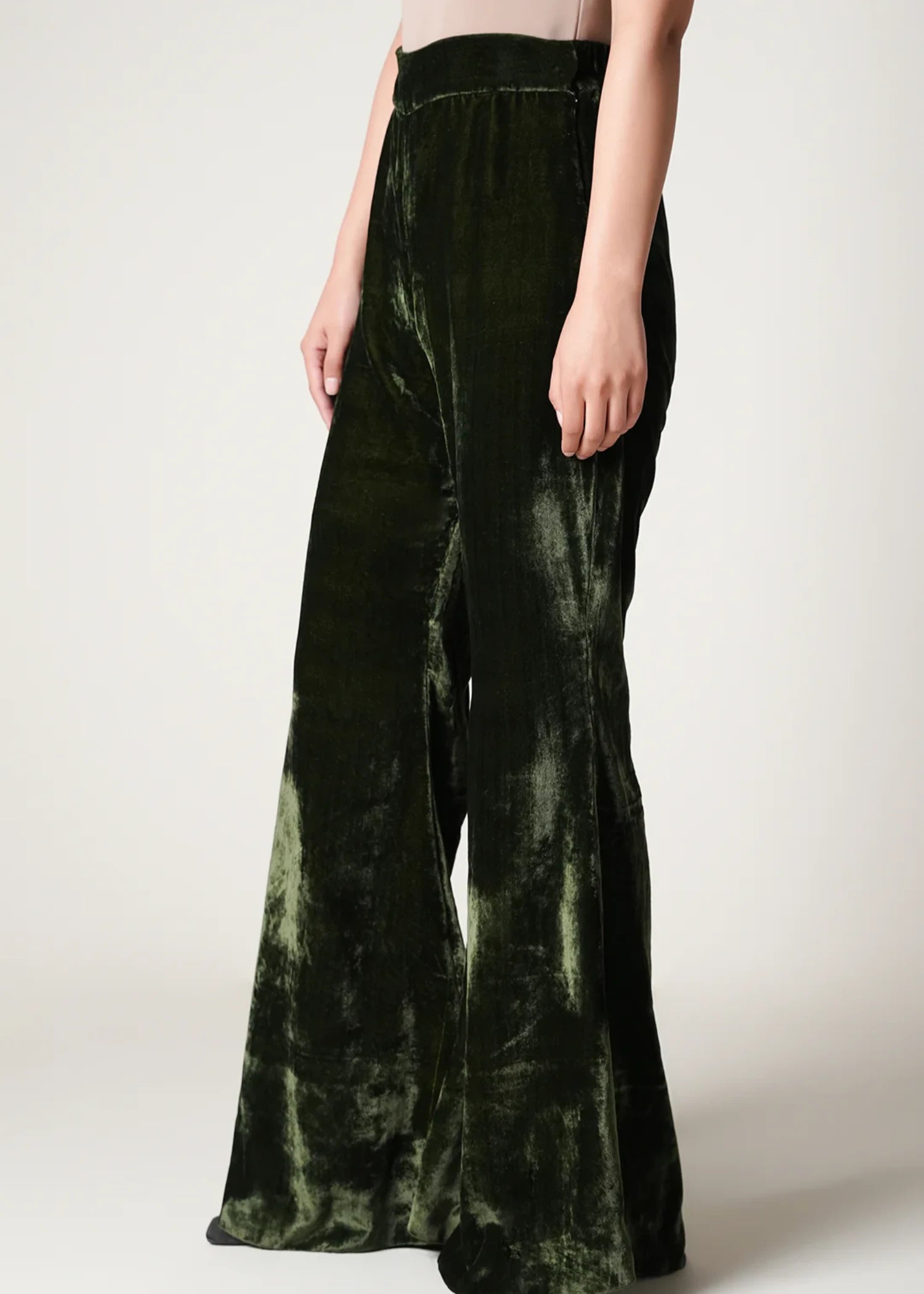 velvet Pants in Black