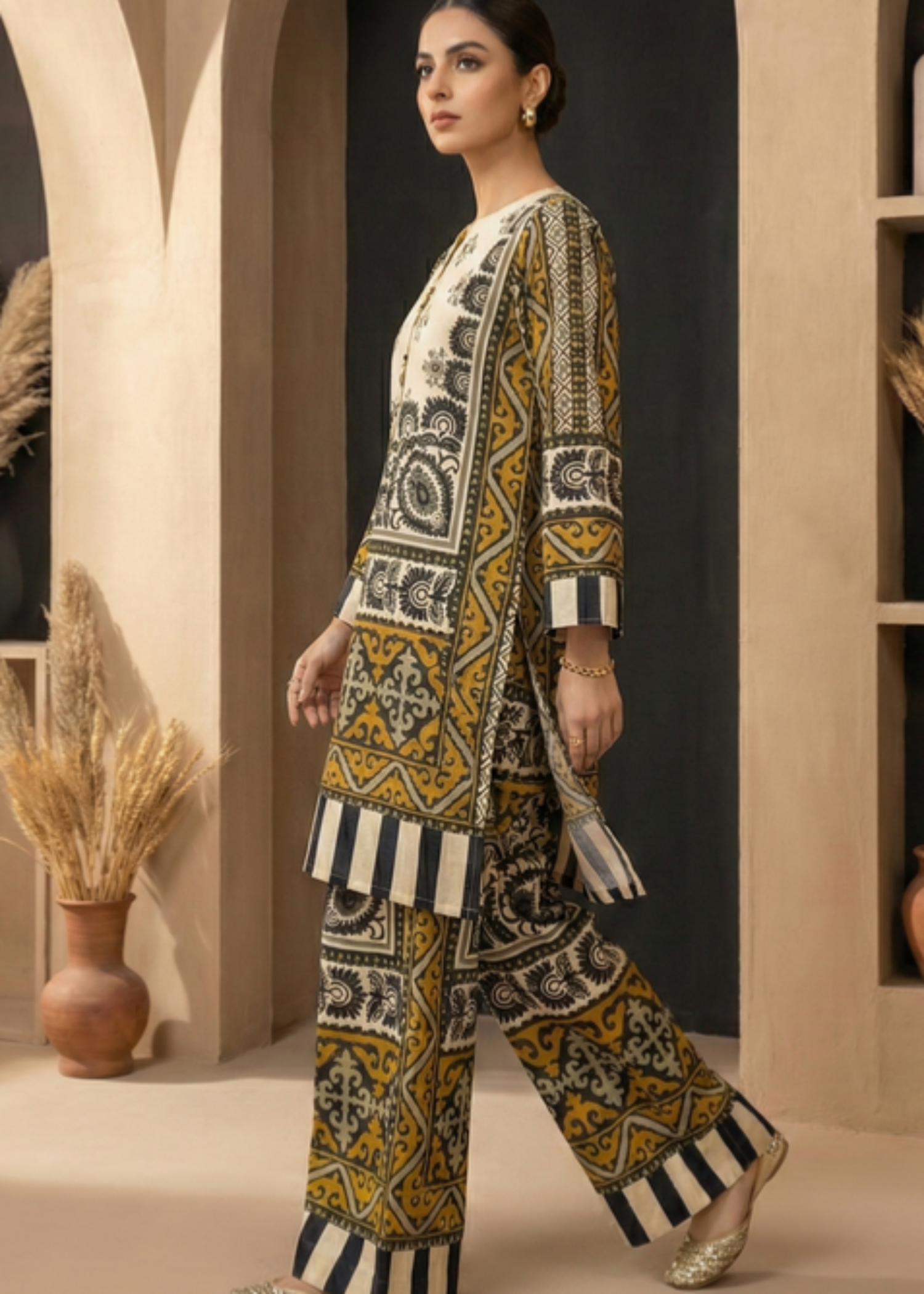 viscose Co Ord Sets in Green