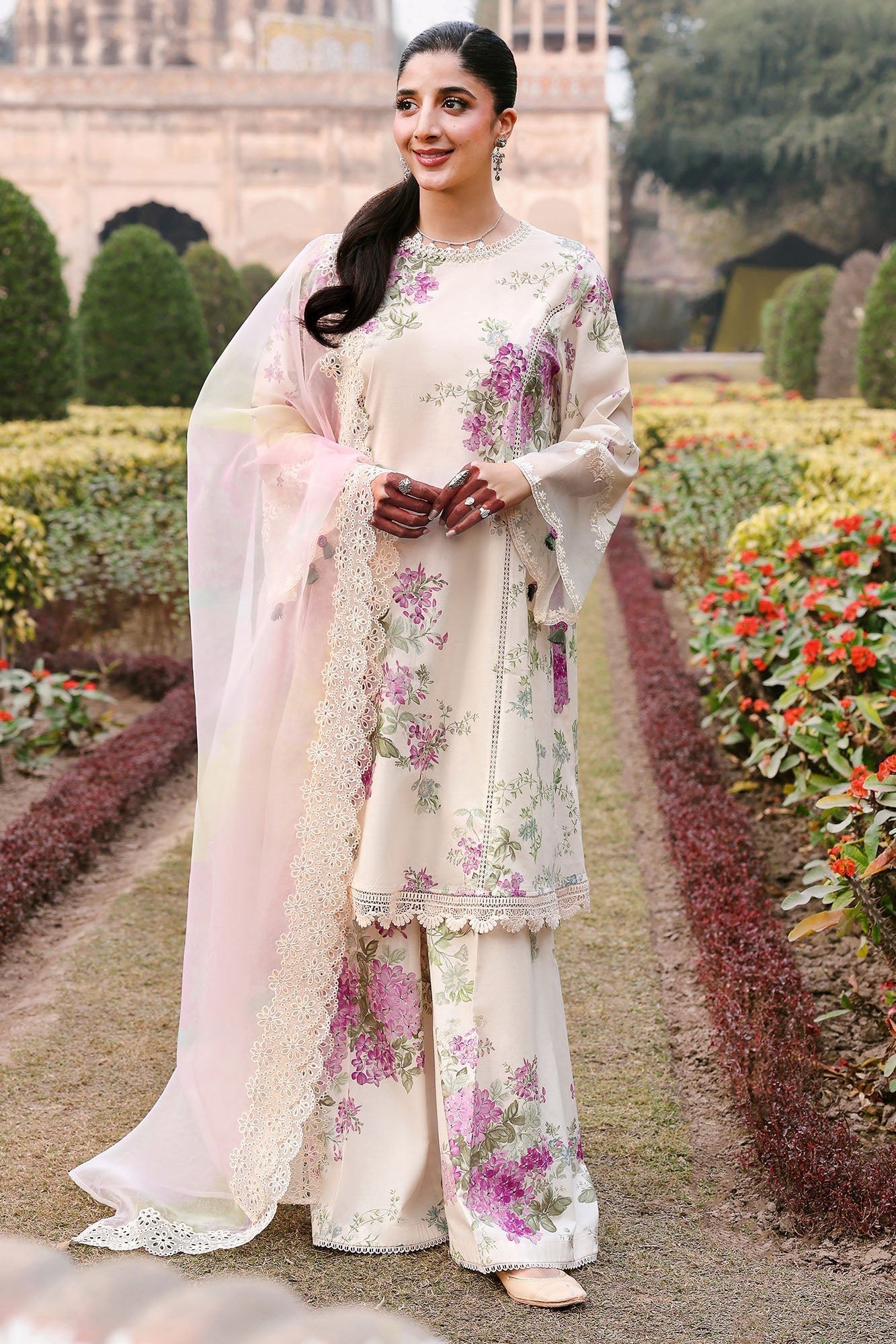 Festive – Candy Floss - Printed Lawn