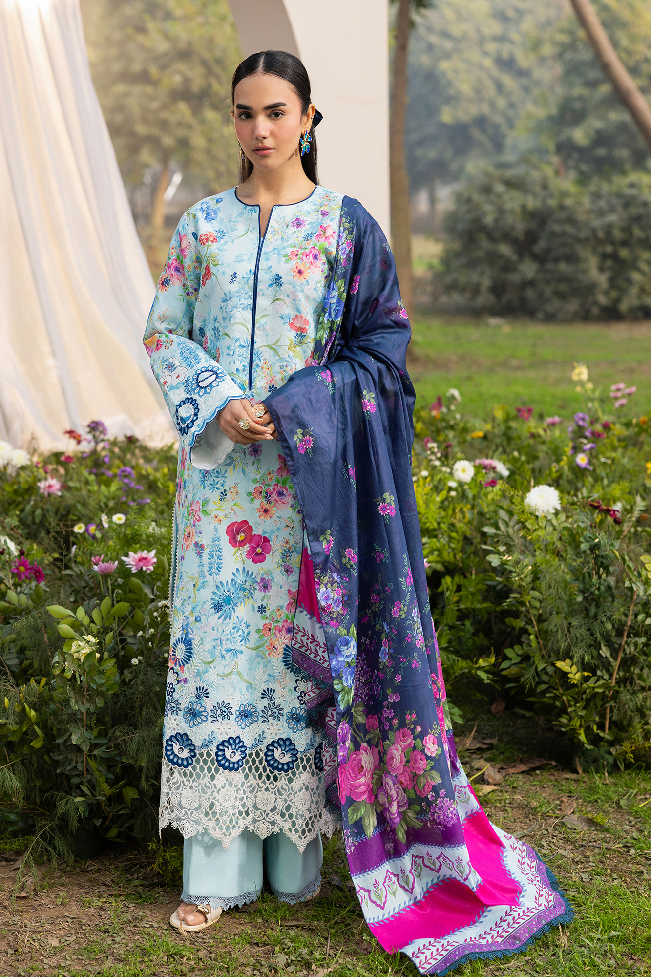 Printkari Lawn – E-09