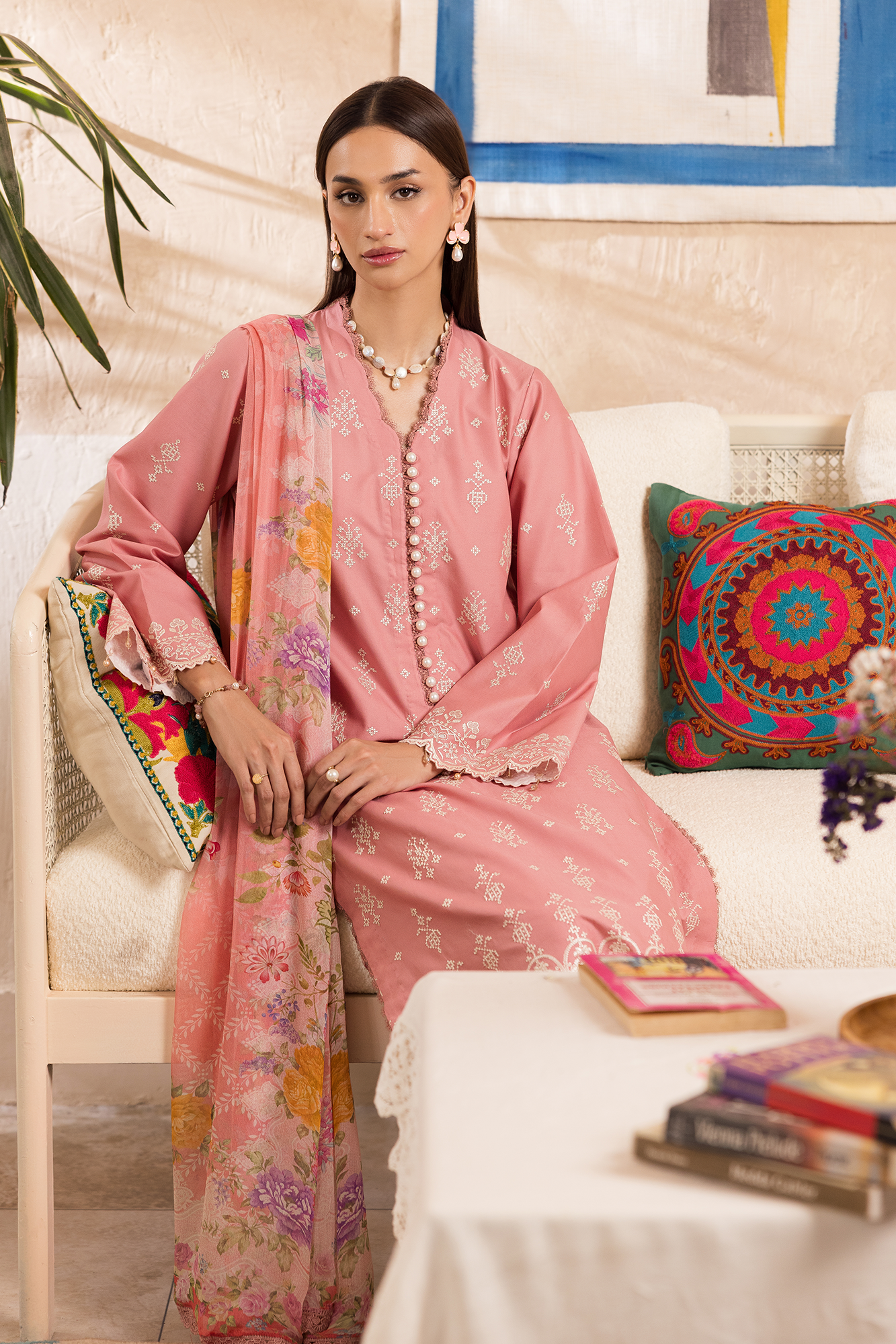 Nissa Chikankari Lawn – N-06