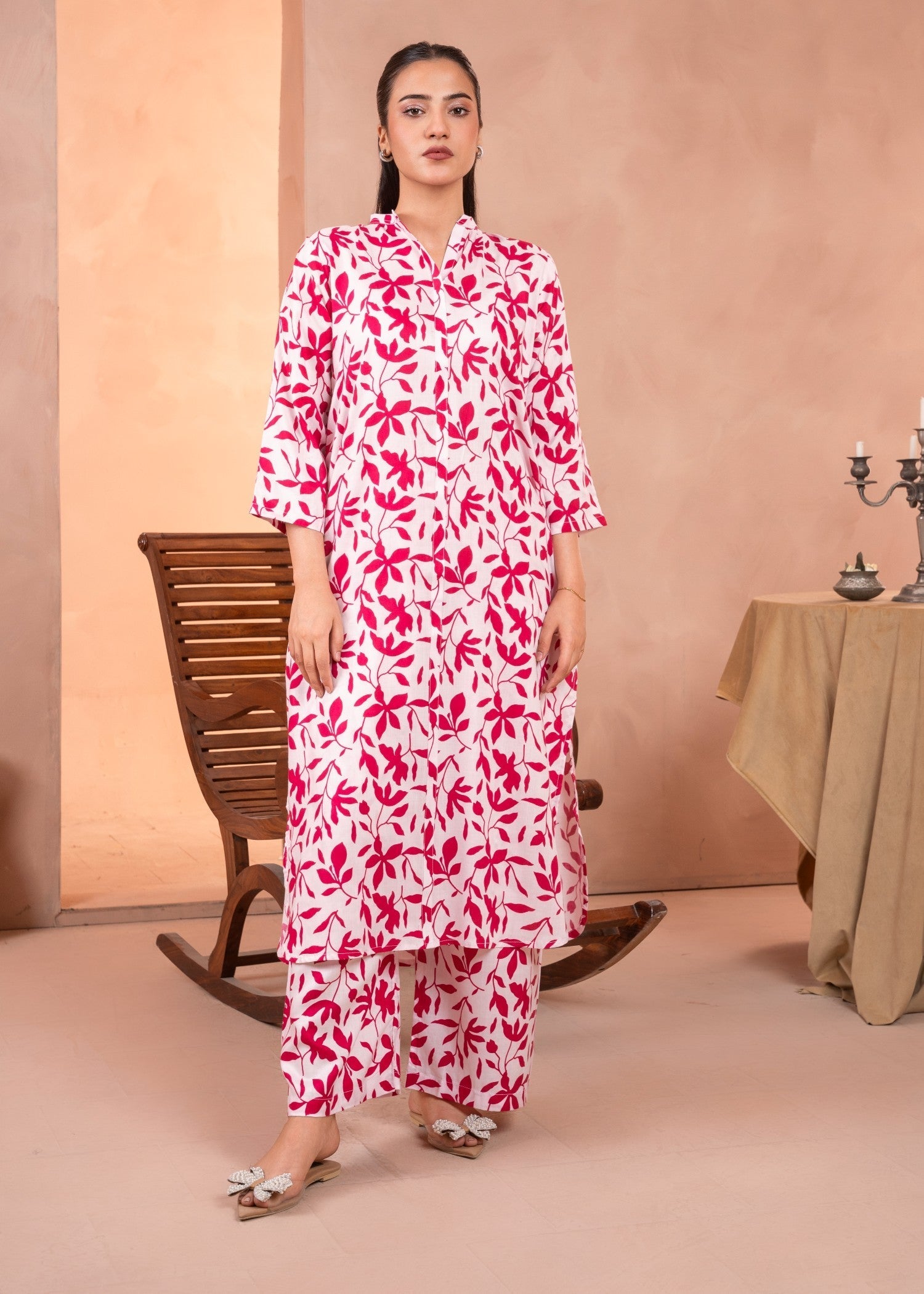 linen Co Ord Sets in White