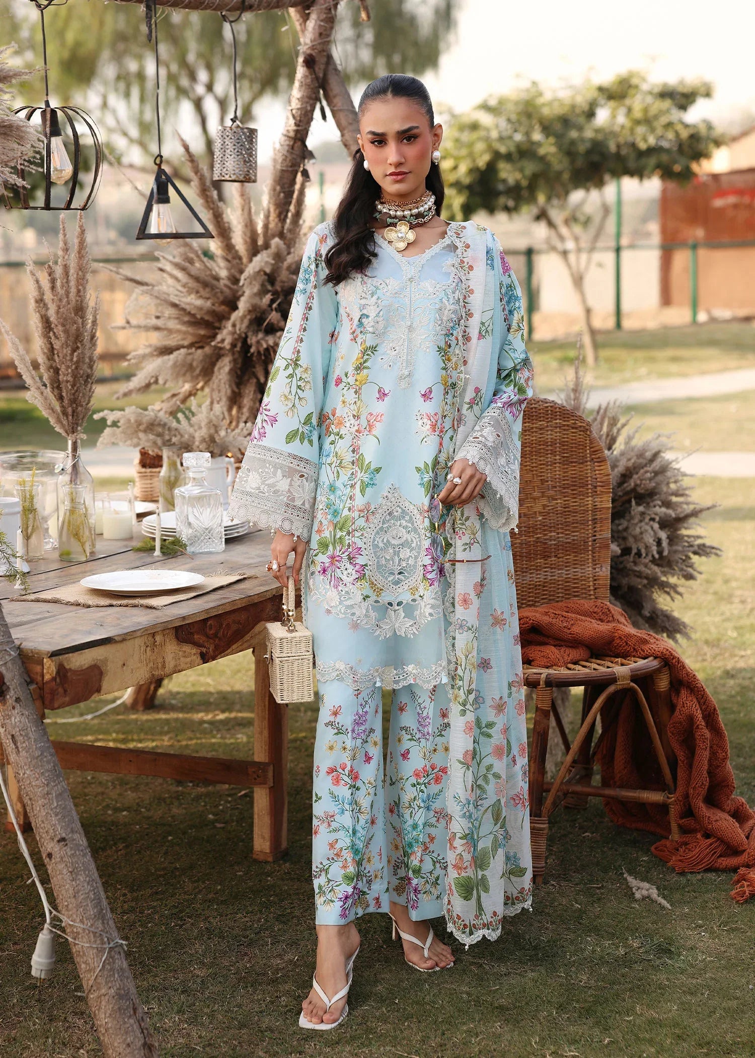 Festive Lawn – Wild Bloom