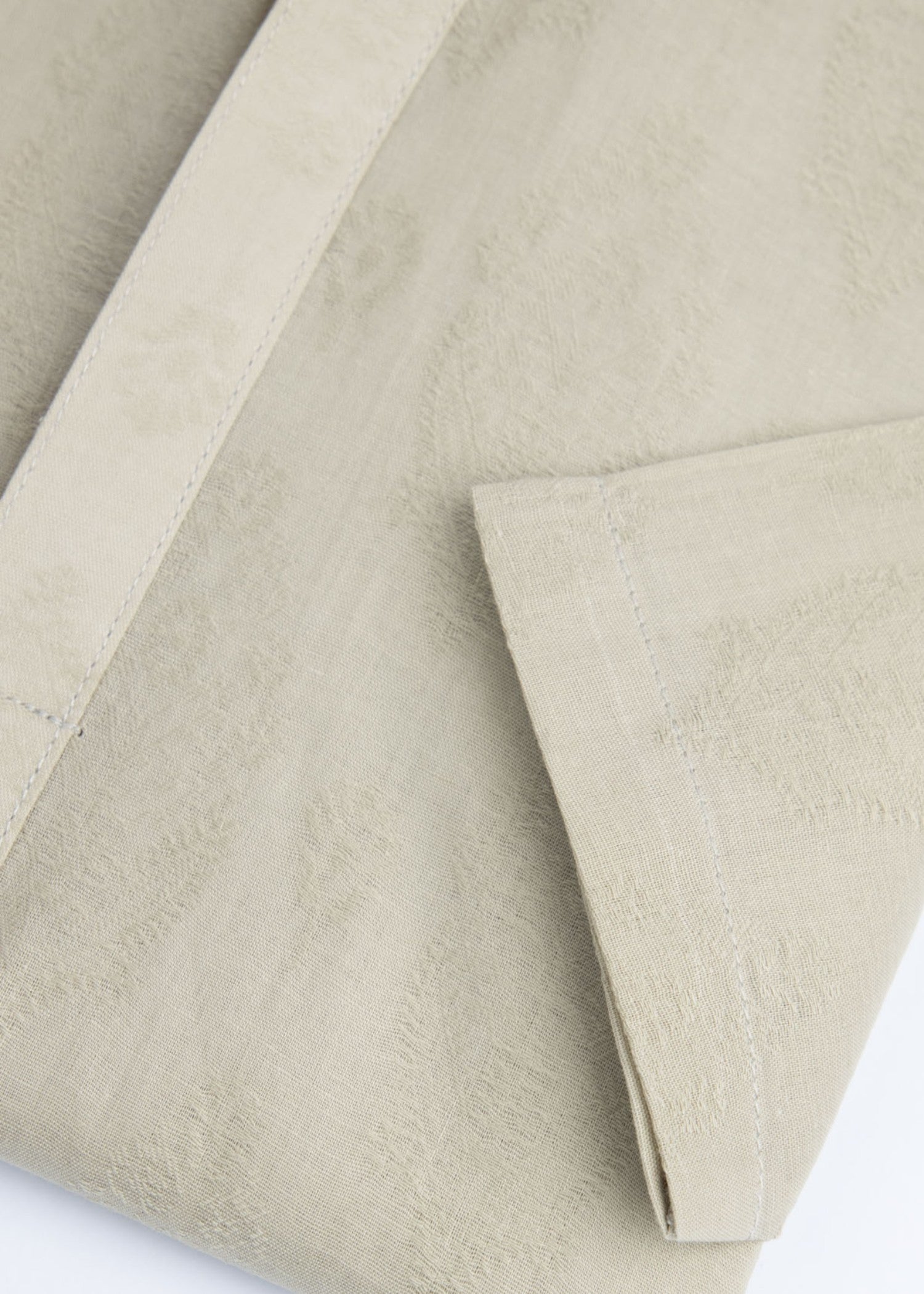 cotton dobby Kurta in Cream