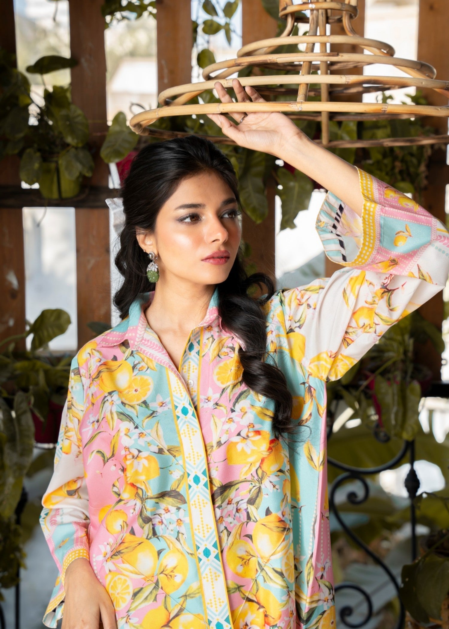 crepe georgette Co ord Sets in Multi