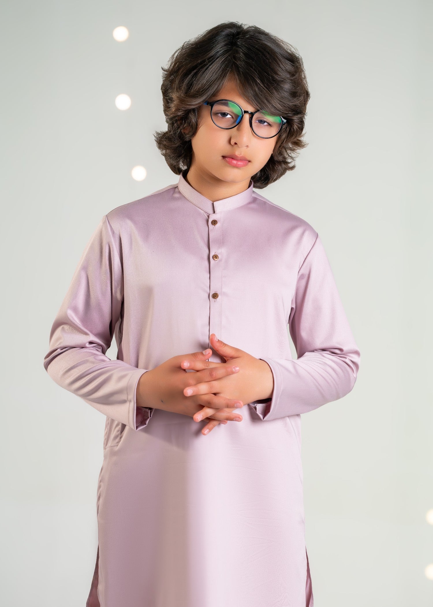 cotton Kurta Set in Pastel pink