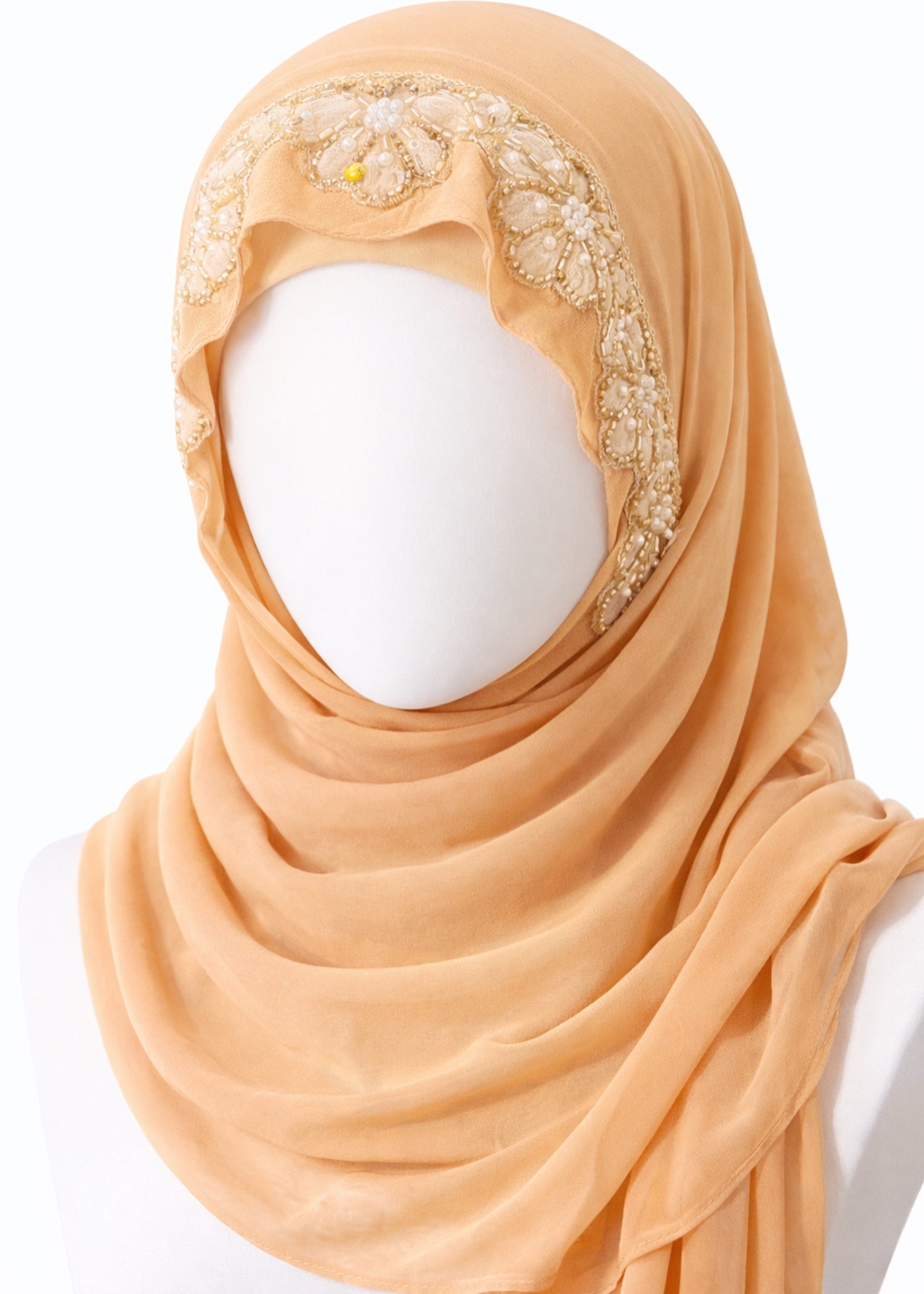 chiffon Hijab in Blonde