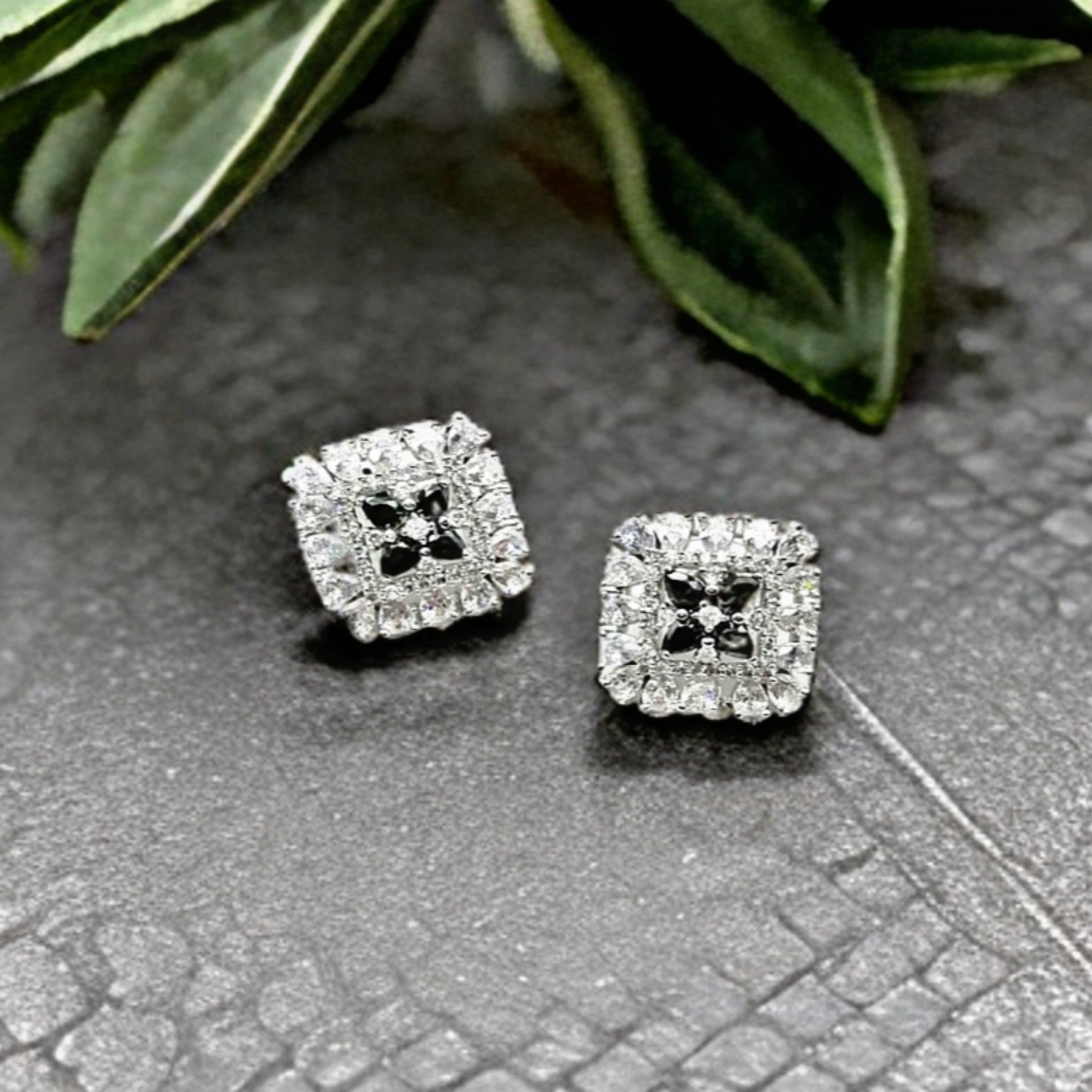 Studs in Black Color by - Trendy Women Studs KOO2875