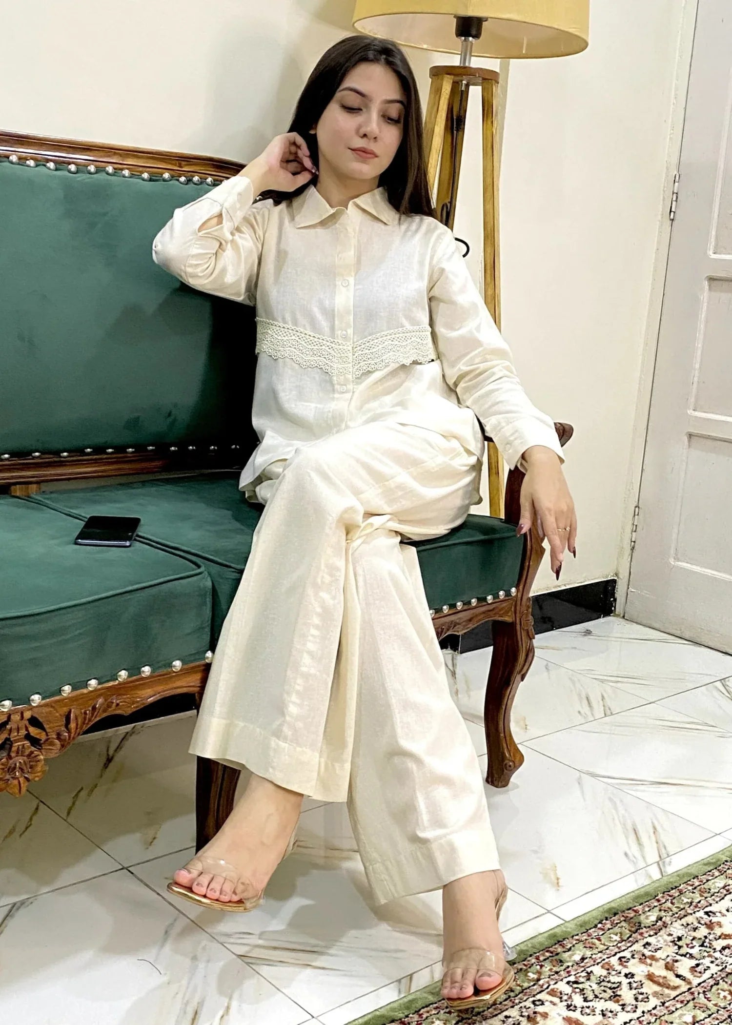cotton Tunic in Cream