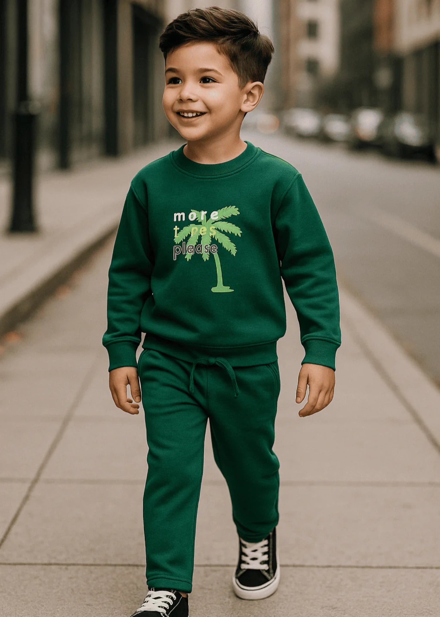 polyester Tracksuit in Baby blue